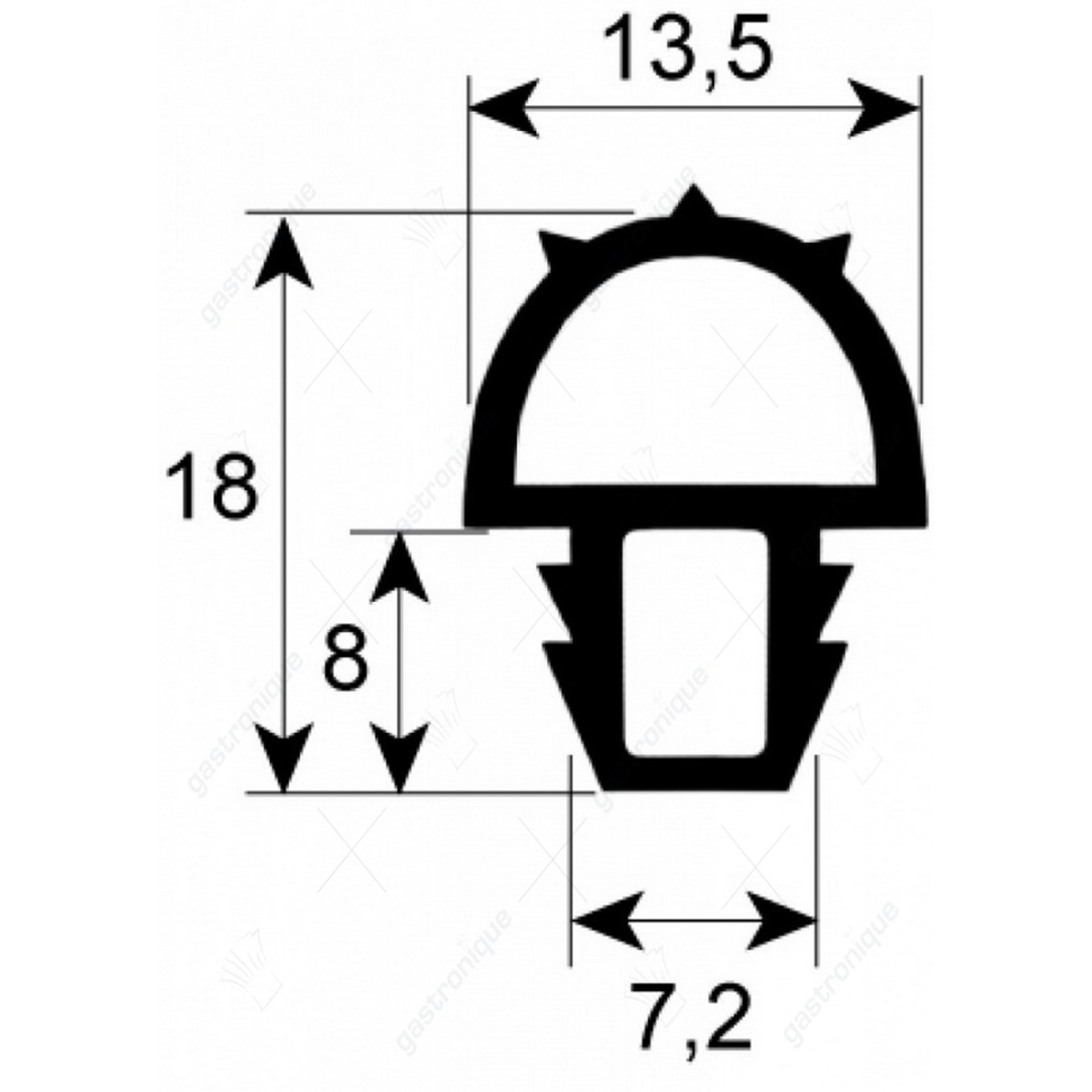 joint de porte pour four - image 1
