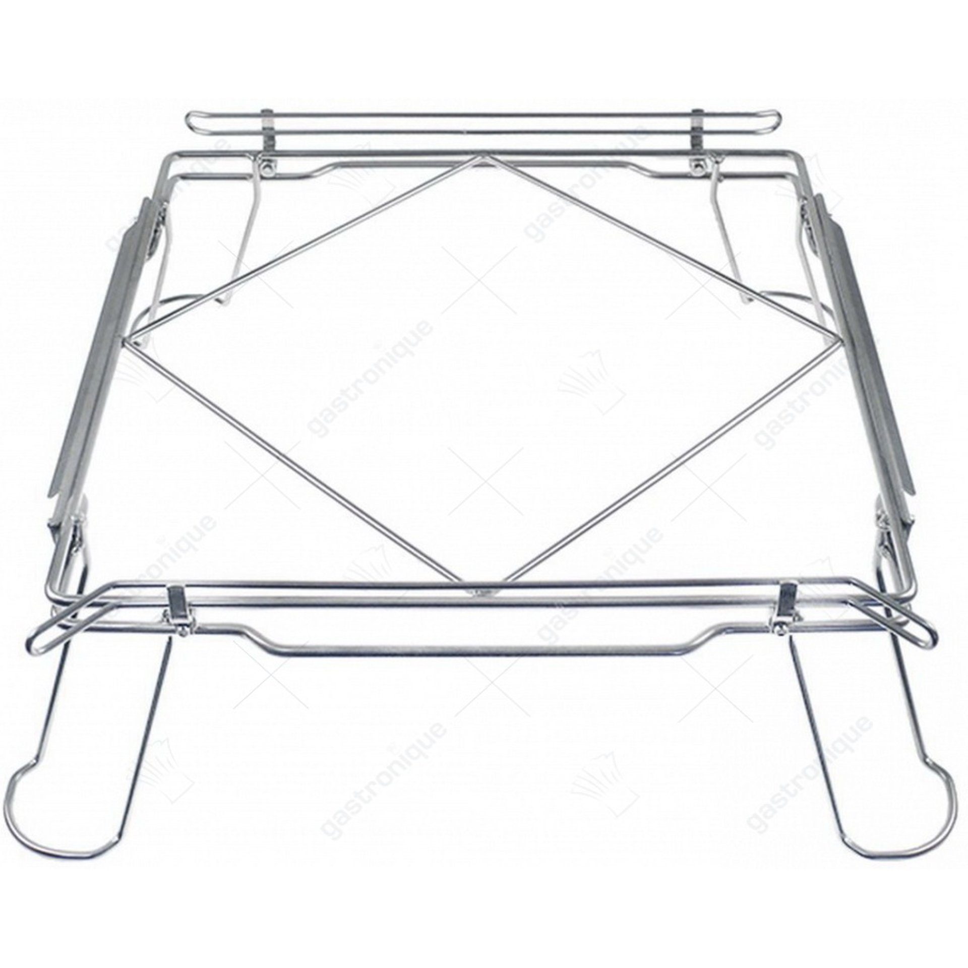 korfdrager toevoering variabel L 585mm B 585mm H 200mm RVS - afbeelding 1
