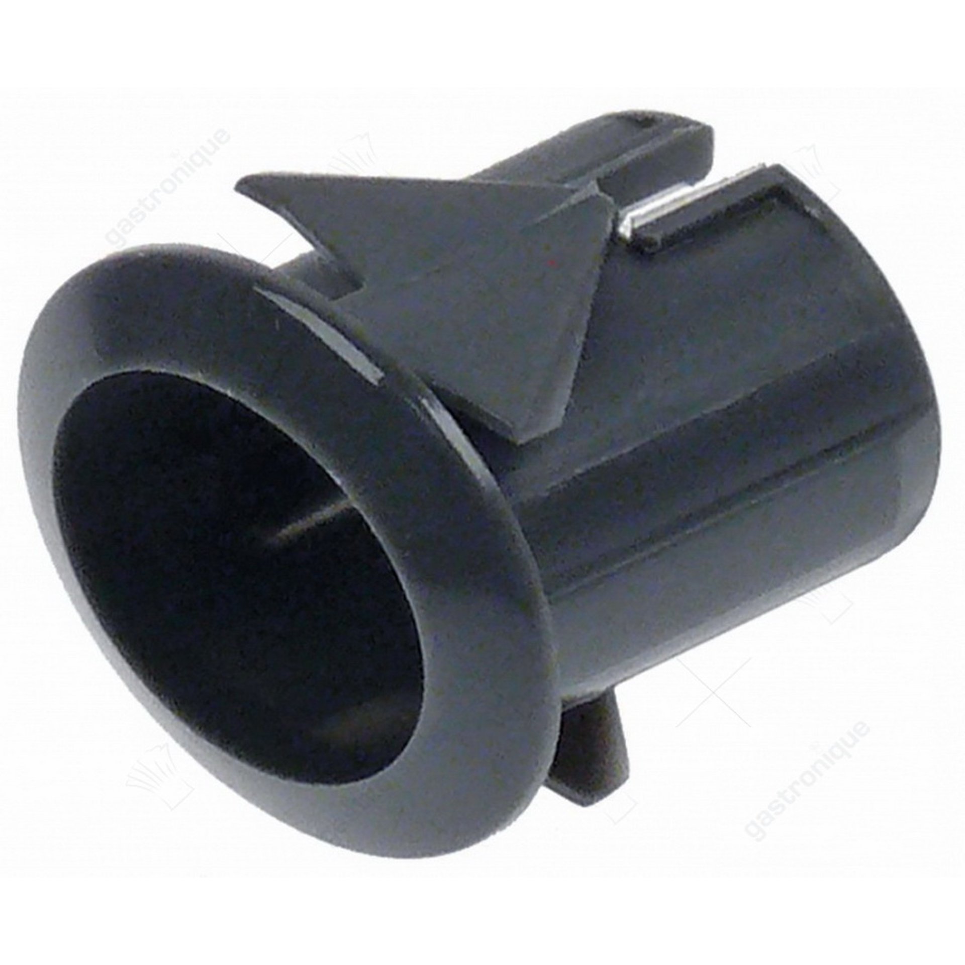 Elementhalter Einbaumaß 20,6x16,4mm grau gebogen für Drucktasten 13x17mm - Bild 1
