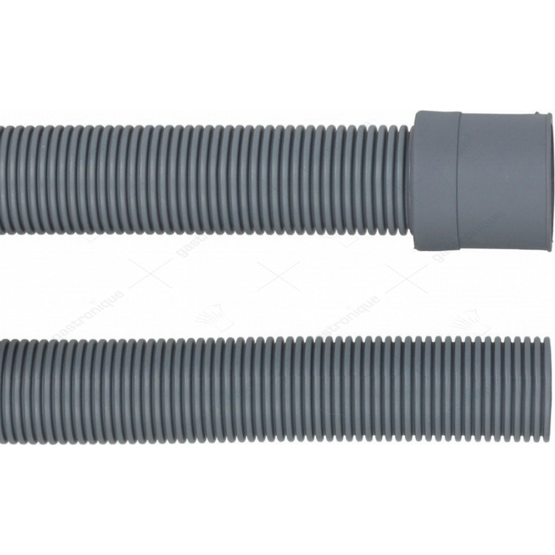 tuyau de drainage ø 28 mm épais - raccord ø 33 mm - longueur 3000 mm - image 1