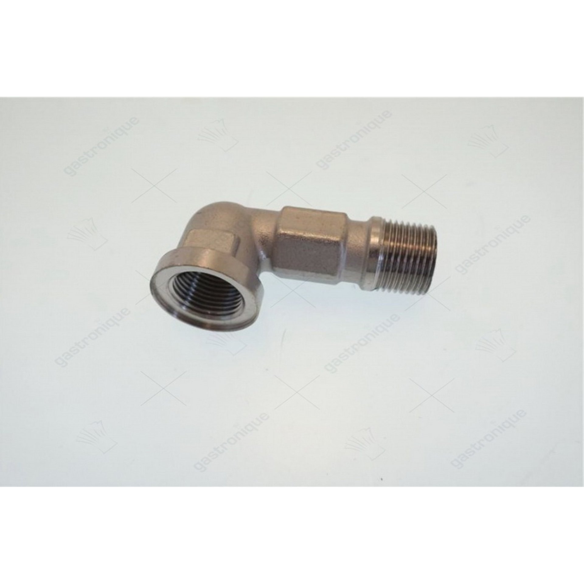 l-fitting ø 3/8"m npt - 3/8"f gas - afbeelding 1