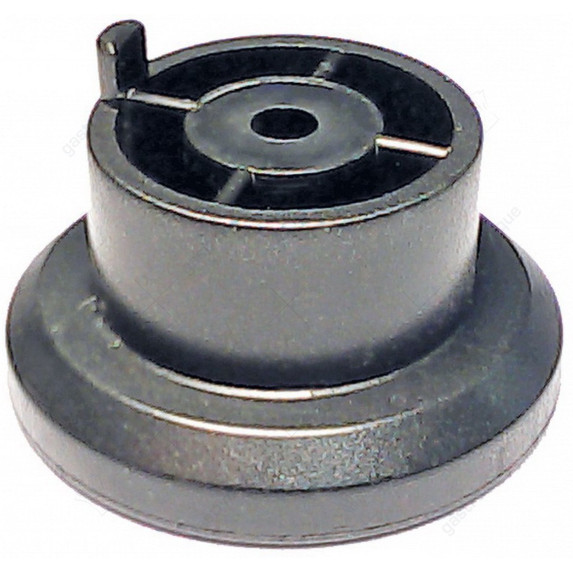 pied d'appareil ø 45mm H 22mm plastique trou ø 5,3mm emballage 1 pièce - image 2