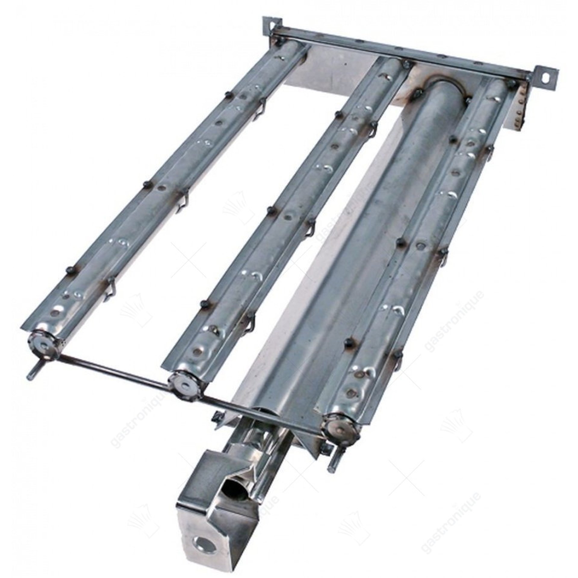 Stabfeuer 3-Reihen L 610mm B 280mm H 60mm Lavasteingrill - Bild 1
