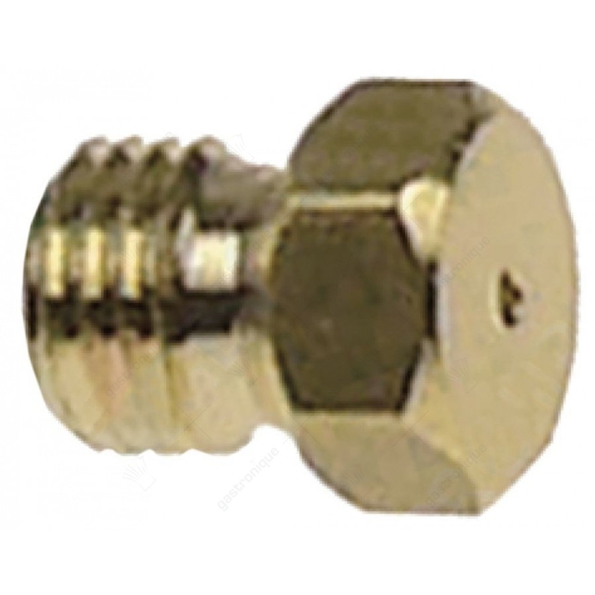 gasinspuiter draad M6x0,75 SB 7 boring ø 0,9mm - afbeelding 1