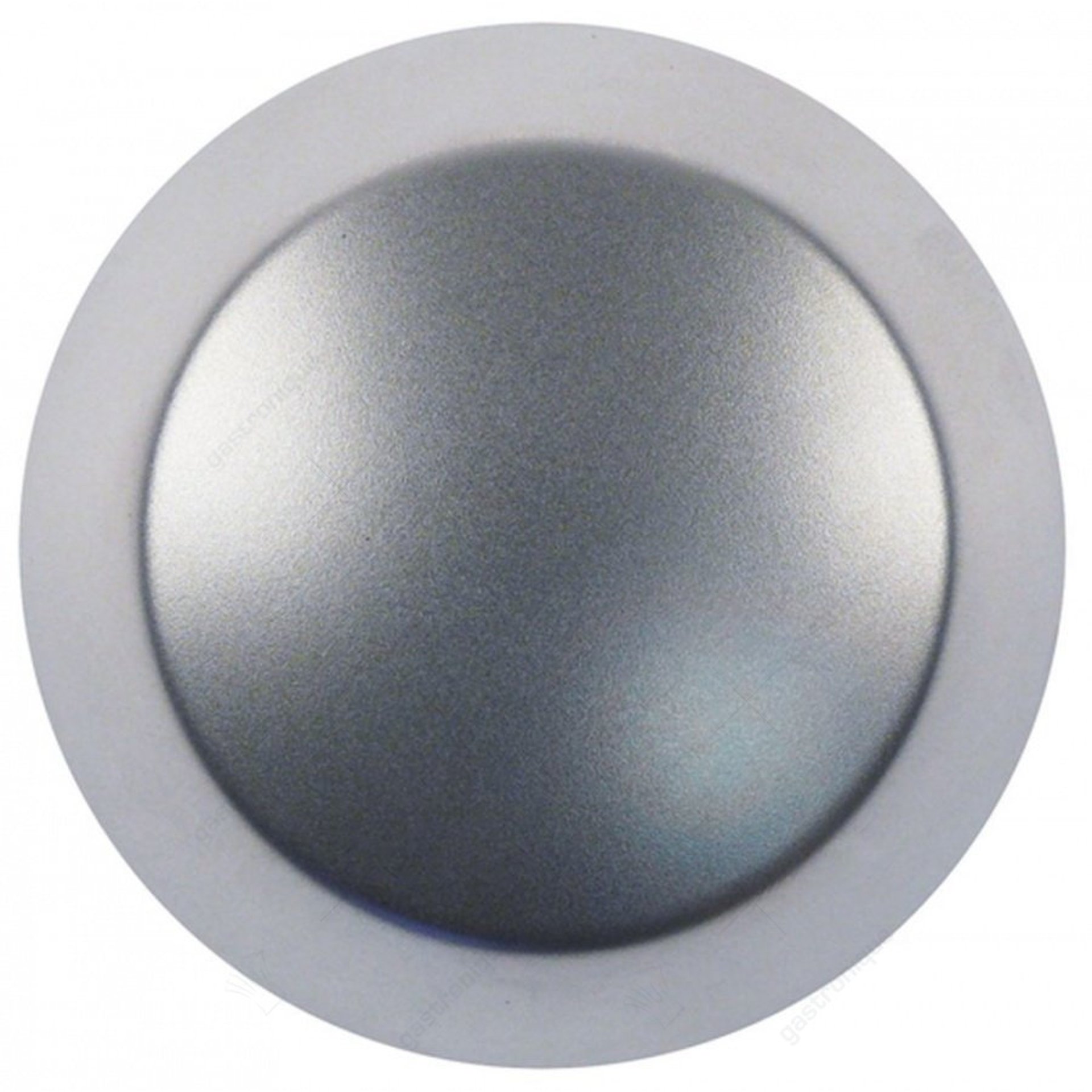 zilveren knop ø 70 mm - afbeelding 1