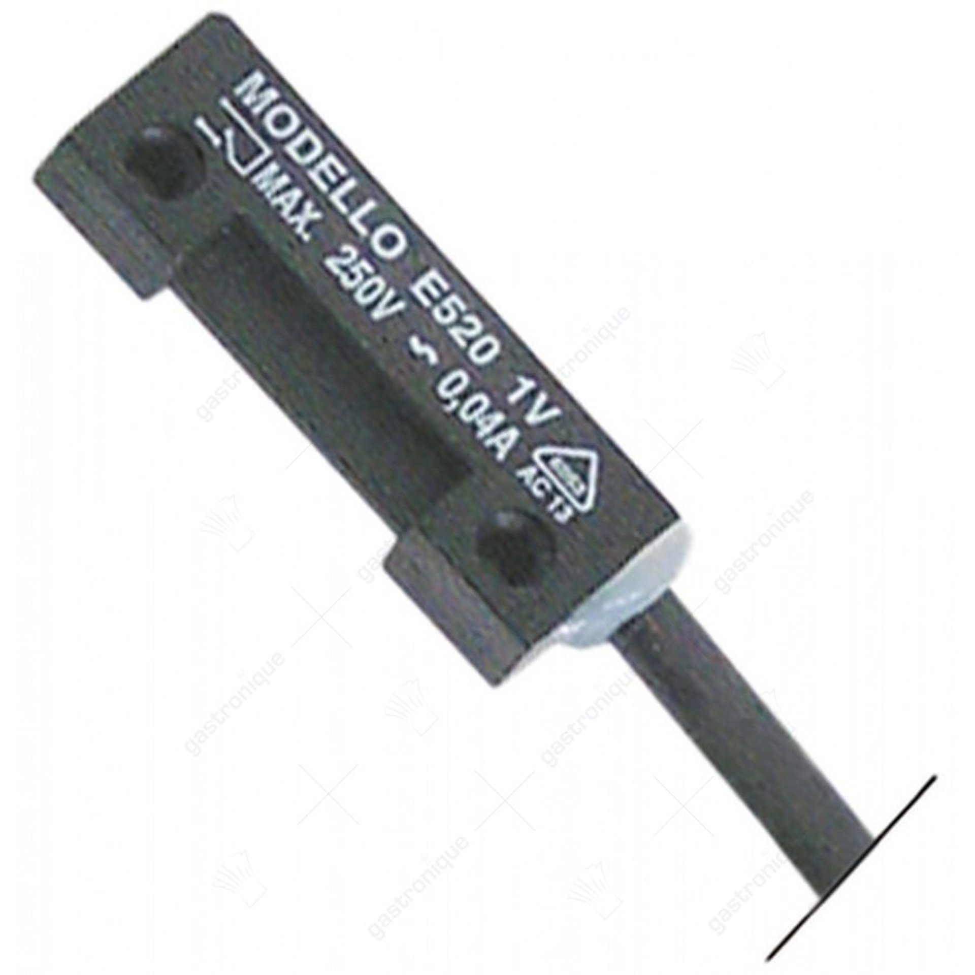 interrupteur magnétique L 40mm l 13mm 1NO 250V 0,04A P max. 10W câble de connexion longueur de câble 650mm - image 1