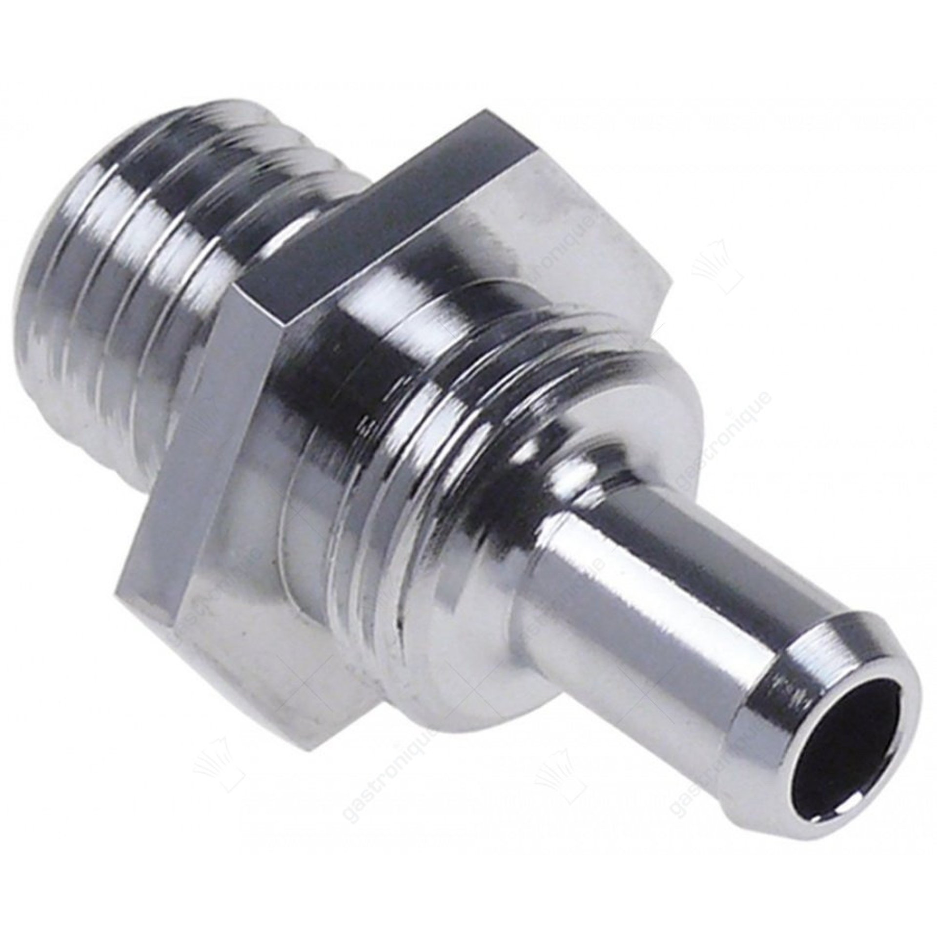 slangaansluiting draad M20x2,5 5/8" pijp (22,7mm) tule ø 11,5mm ID ø messing verchroomdmm - afbeelding 1