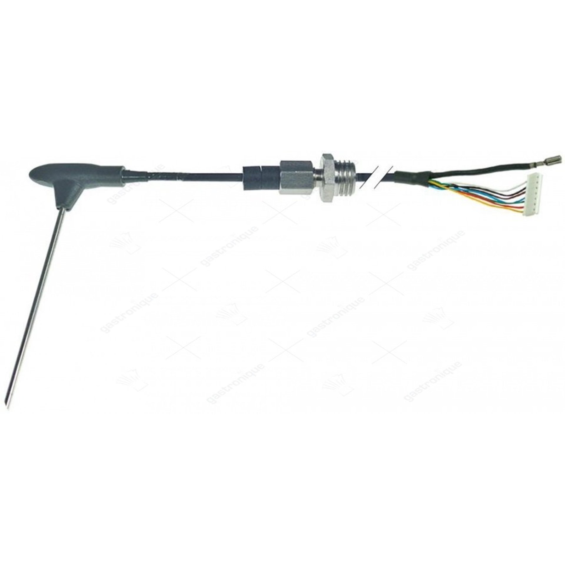 kerntemperatuurvoeler thermokoppel K (NiCr-Ni) kabel PTFE voeler -40 tot +250°C - afbeelding 1