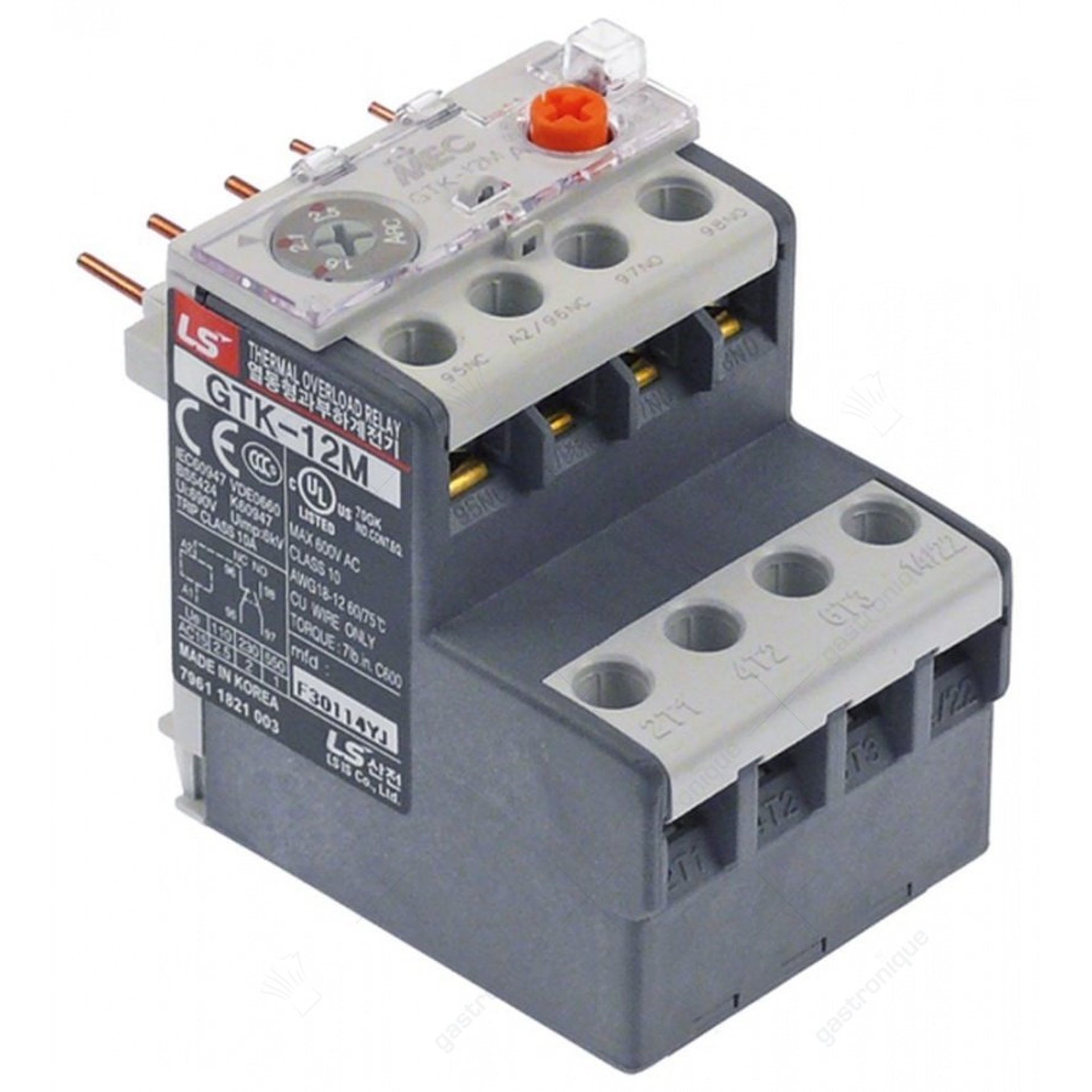 motorbeschermschakelaar instelbereik 1,6-2,5A type GTK-12M LS Industrial Systems - afbeelding 1