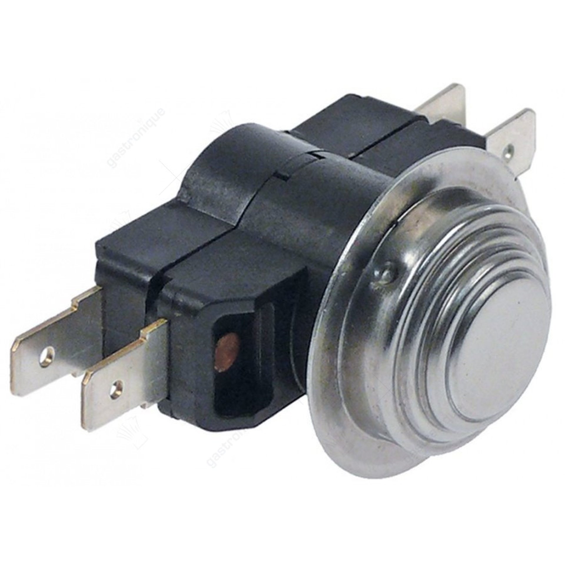 clixon thermostat cut-off temp. 66/57°C 1NO/1NC 16 A connection F6.3 2-pole - image 1