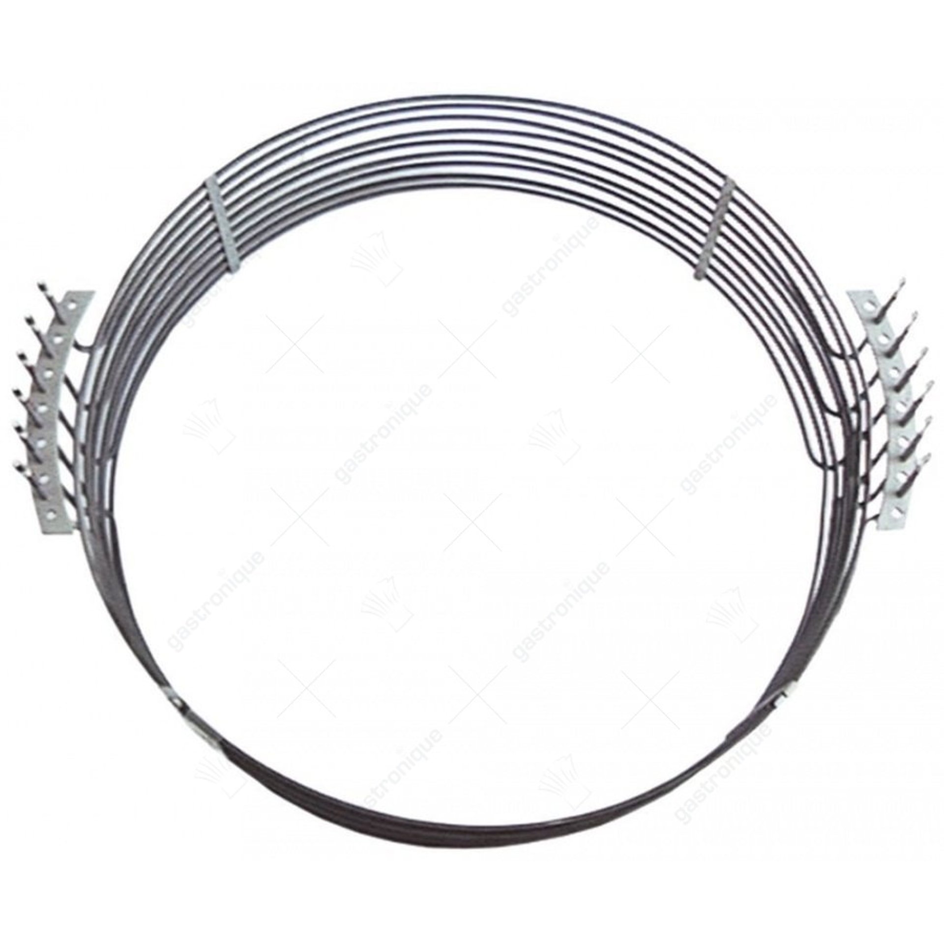 heating element 15000W 230V VC 6 ID ø 635mm AD ø 650mm L 696mm H 200mm L1 23mm B1 156mm - image 1