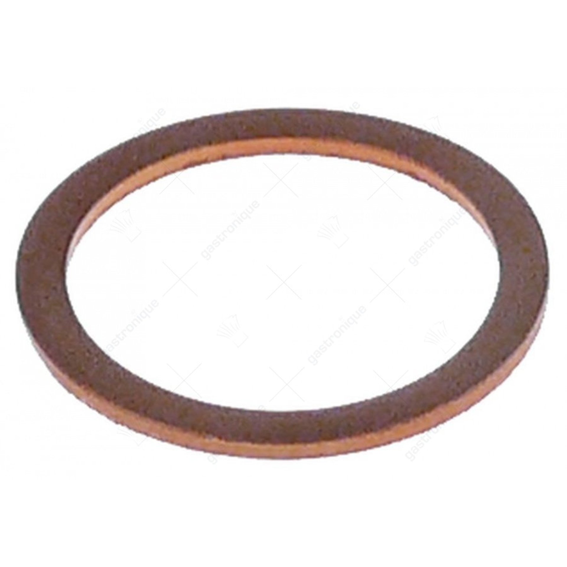 joint plat en cuivre ø 17x13,1x1 mm - image 1