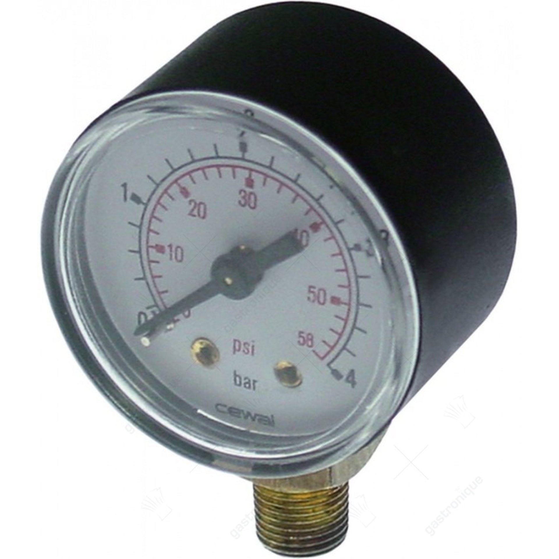 MANOMETER 0-4 BAR 1/8"M - afbeelding 1