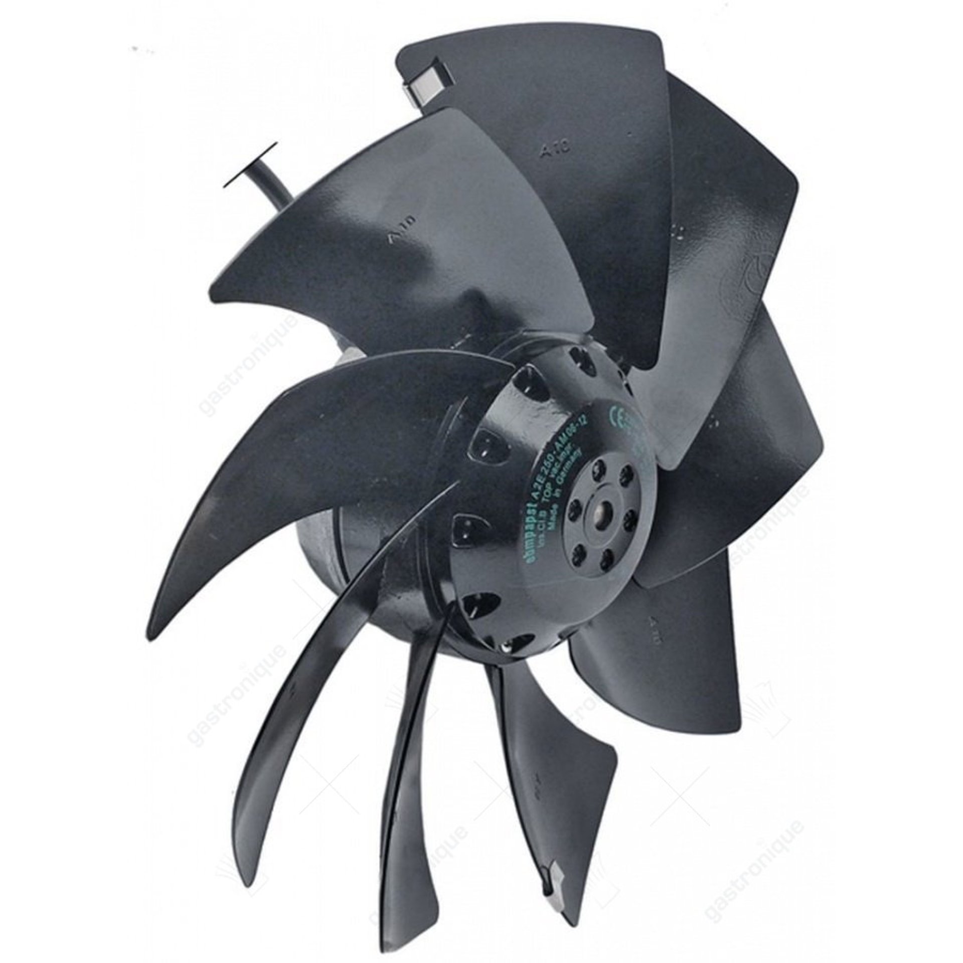 Ventilator type drukkend 115/150W 230V 2450U/min kabellengte 1400mm A2E250AM06-12 zuigend 50/60Hz - afbeelding 2