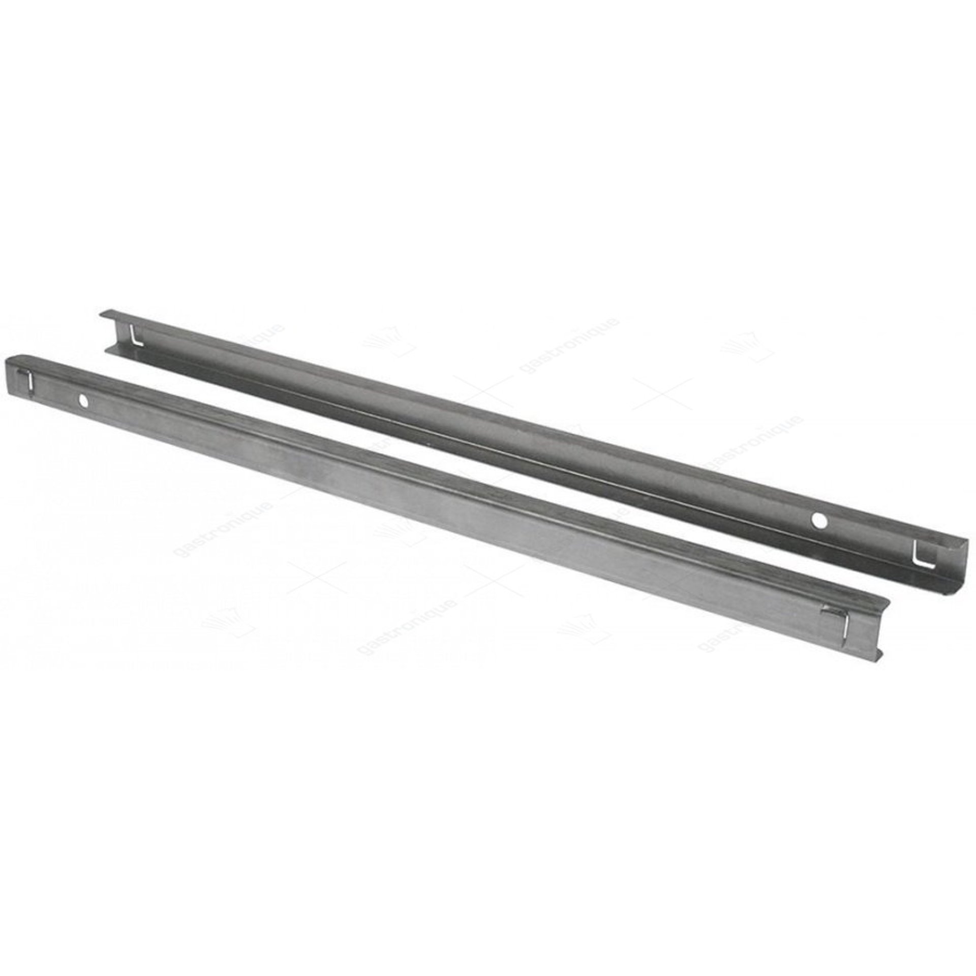 geleiderail per paar L 562mm B 15mm binnenhoogte 24mm haakbreedte 12mm - afbeelding 1