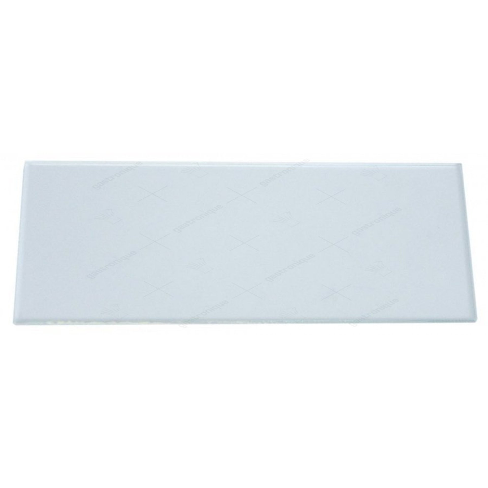 ovendeur glas 250x100x5 mm - afbeelding 1