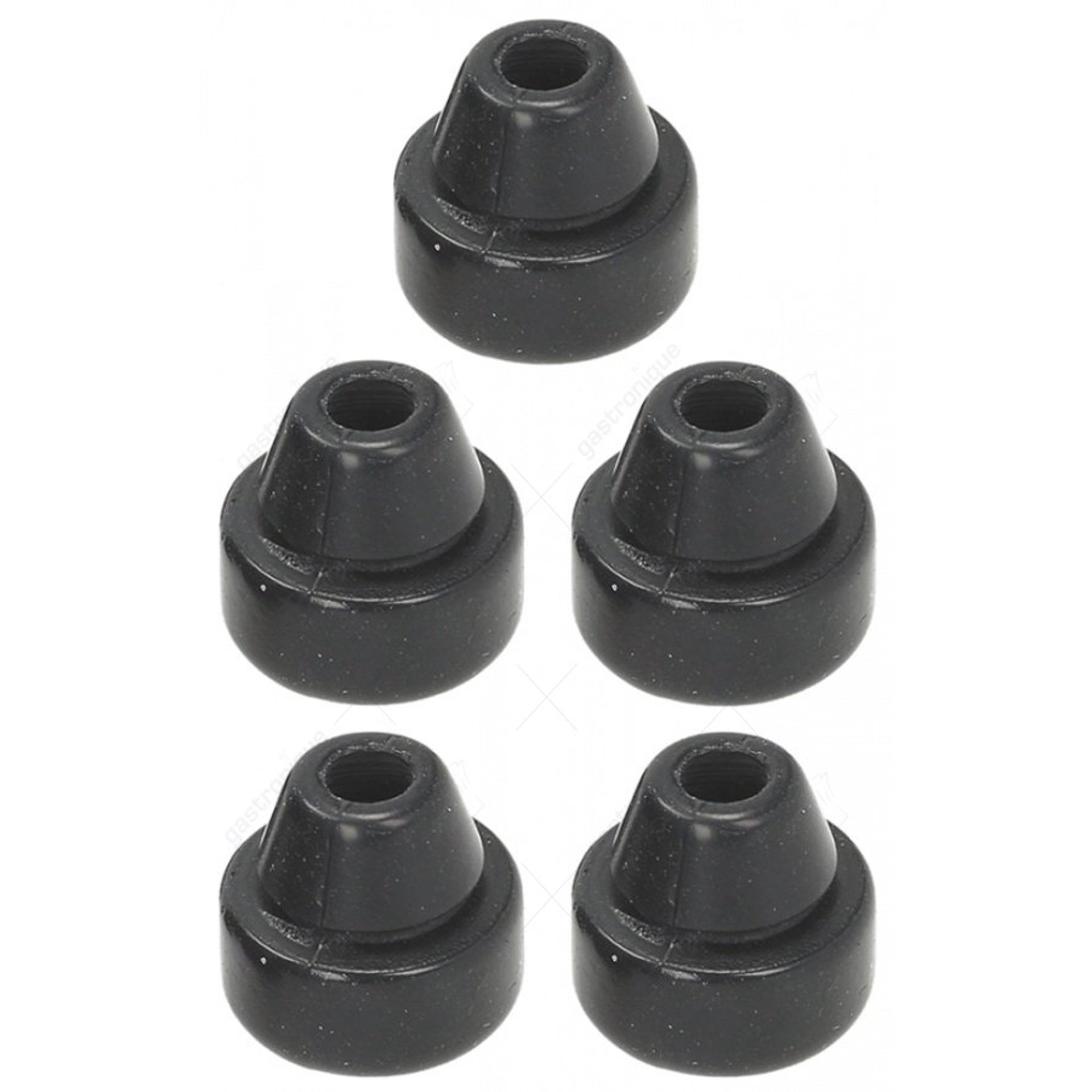 rubber bumper ø 7x14 mm - pack. 5 pcs - afbeelding 1
