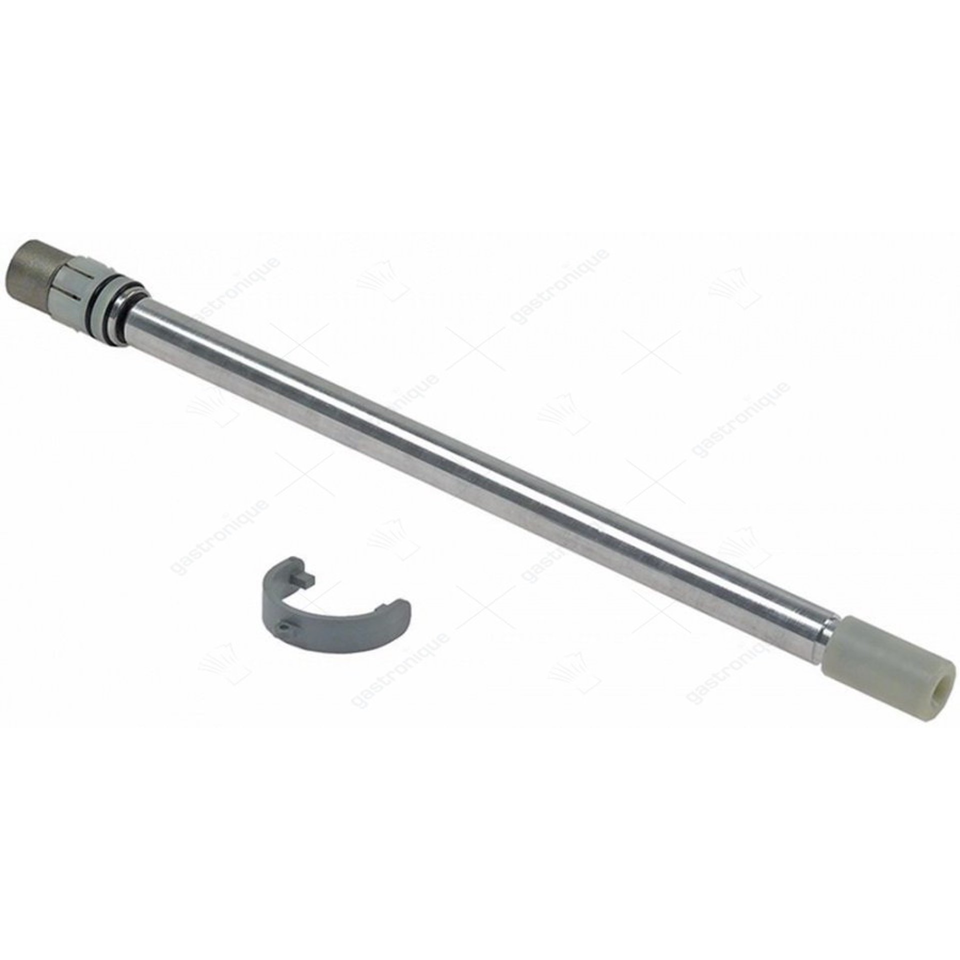 aandrijfas voor staafmixer D1 ø 22,5mm D2 ø 21mm L 375mm - afbeelding 1