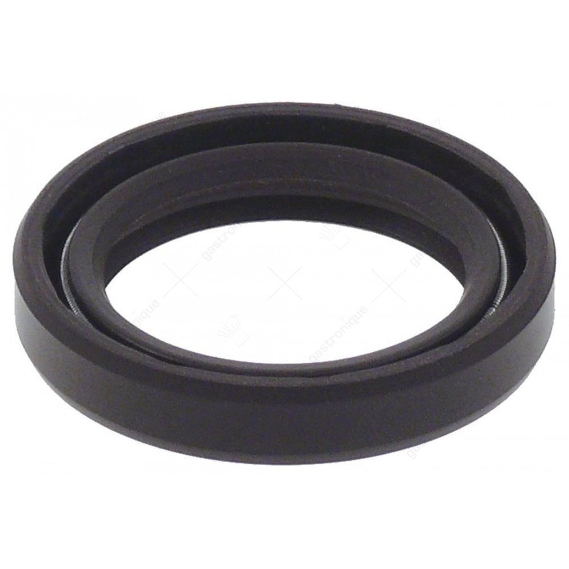 Afdichtring ø 35/25mm met dubbele lip voor snijder O-ring met veerring dikte 6/6,5mm - afbeelding 1