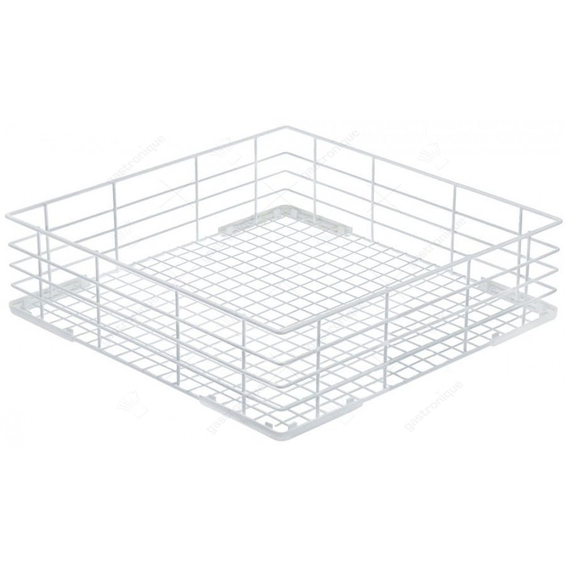 universal basket L 450mm W 450mm H 120mm mesh type coarse - image 1
