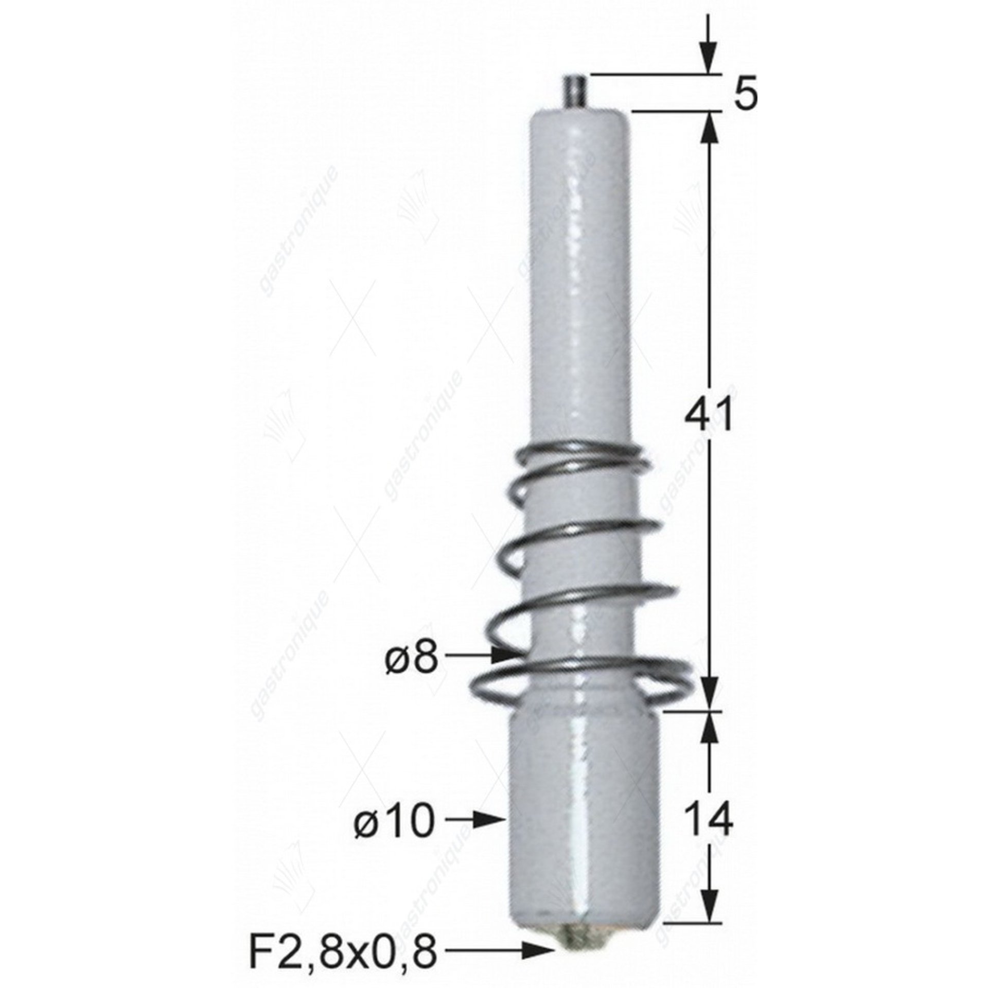 spark plug ignition cables round ø7/10x52mm - image 1