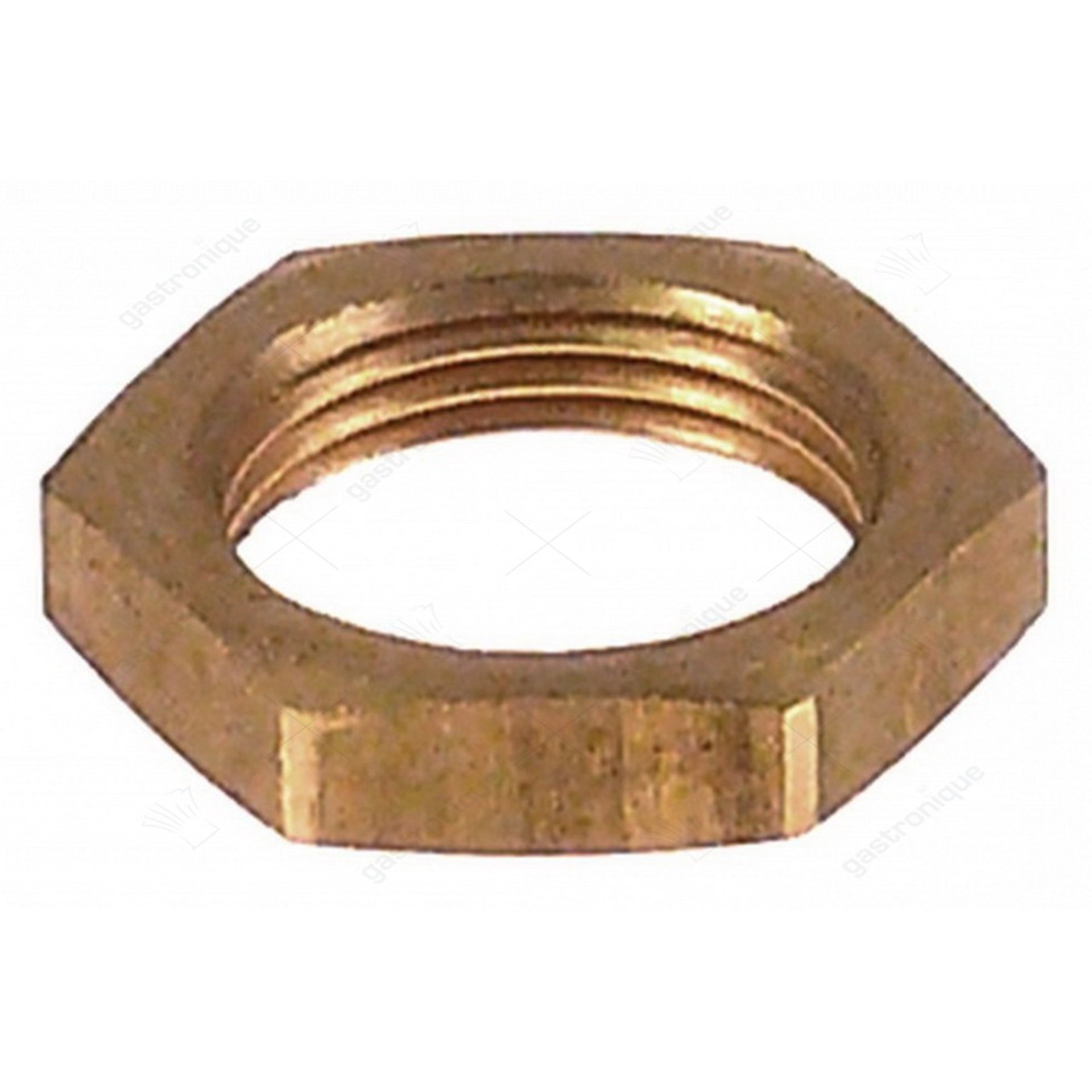 Mutter Gewinde M14x1 H 3,5mm SB 18 Kupfer VPE 1 Stück - Bild 1