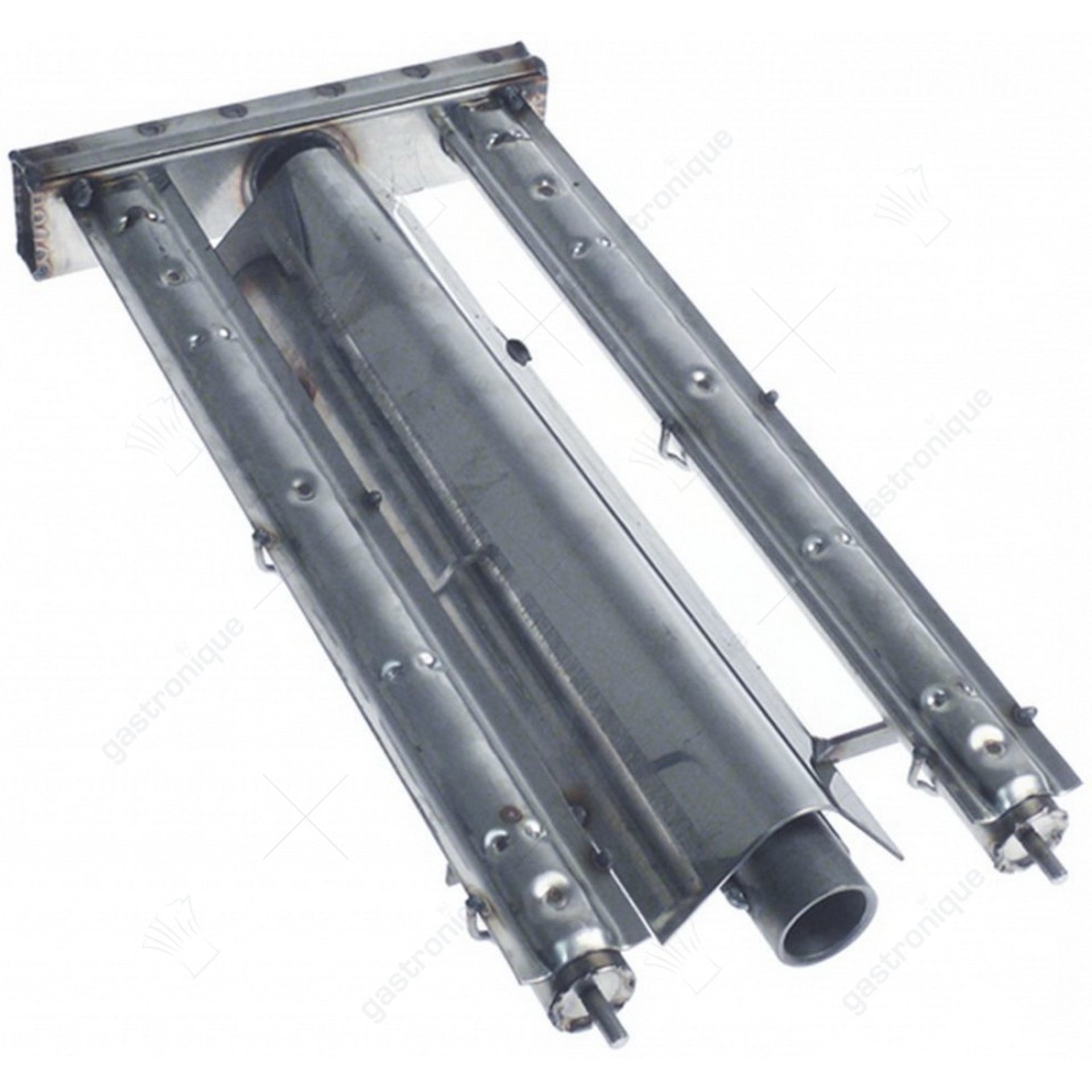 Stabfeuer 2-Reihen L 400mm B 205mm H 45mm Lavasteingrill - Bild 1