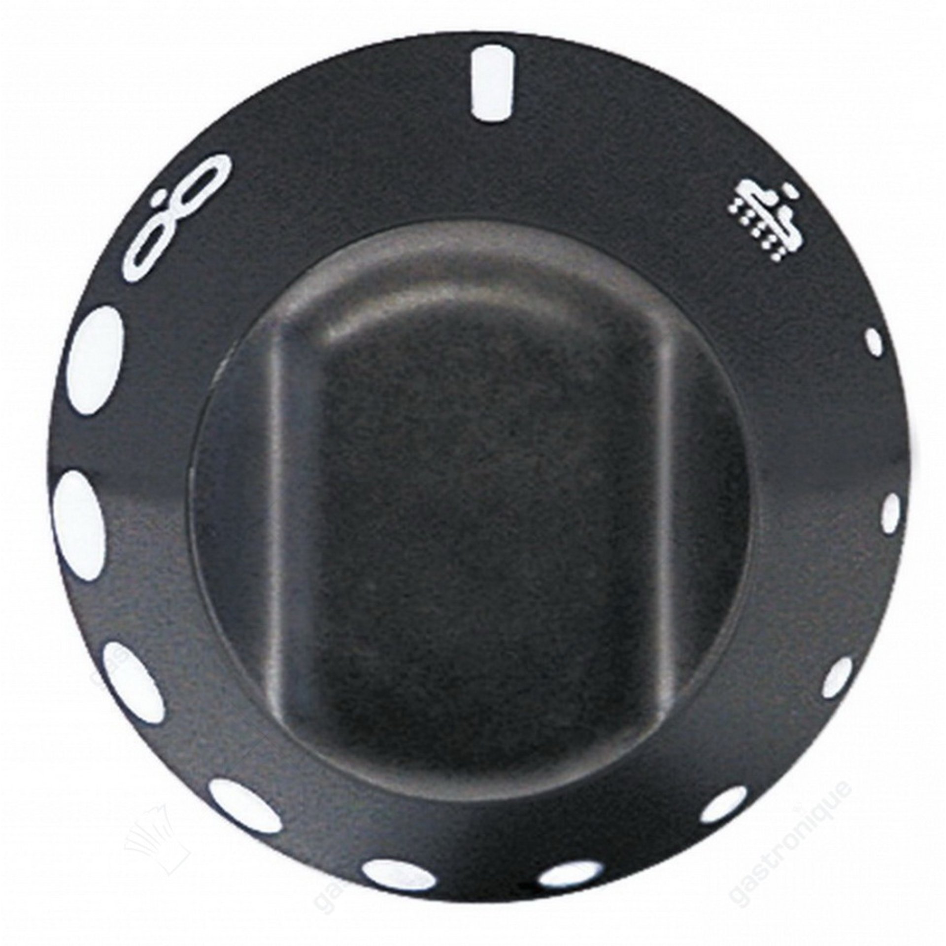 bouton gris ø 55 mm - image 1