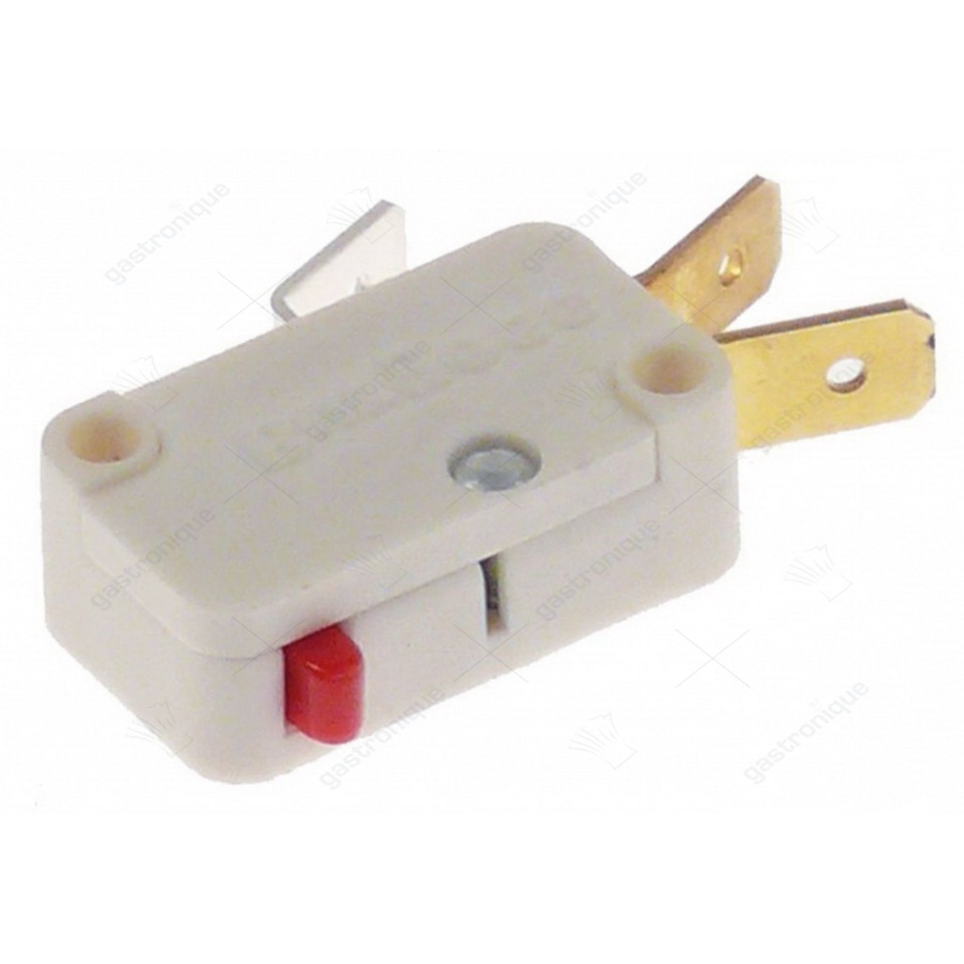 Micro switch pen operated 250 V 16 A 1CO connection flat plug sleeve 6.3mm blue/black - image 1