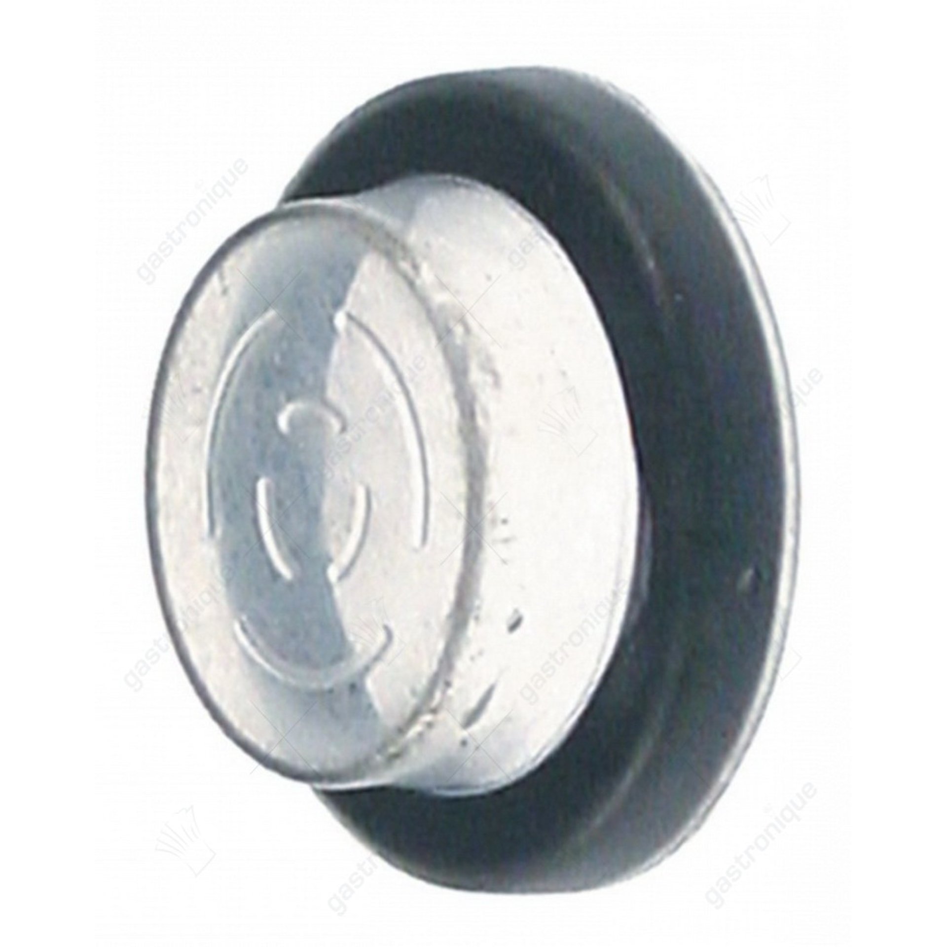 beschermkap inbouwmaat ø25mm transparant rond OD ø 33mm H 12mm buitenmaat 23mm binnenmaat 21mm - afbeelding 1