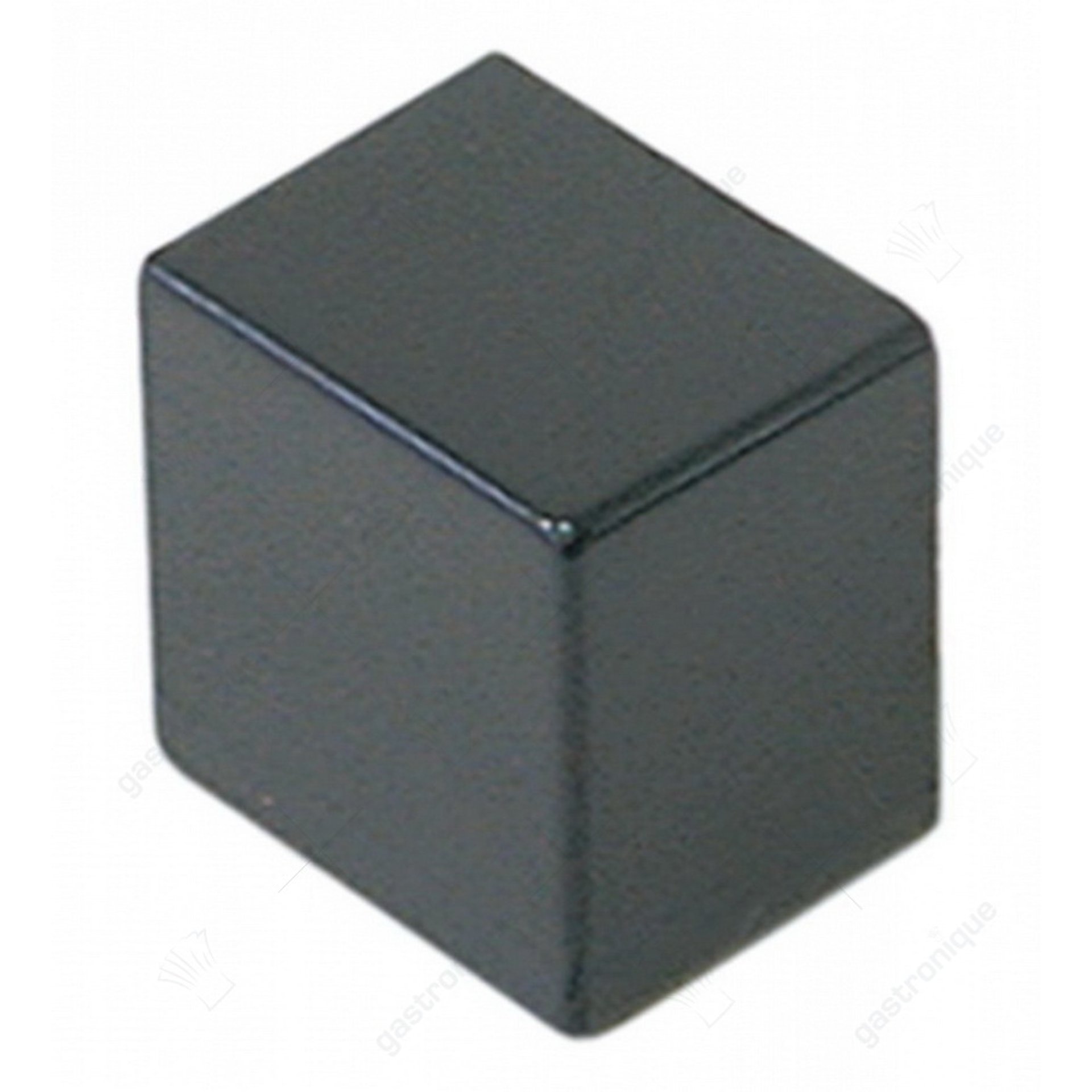 zwarte beschermkap 23x23 mm - afbeelding 1