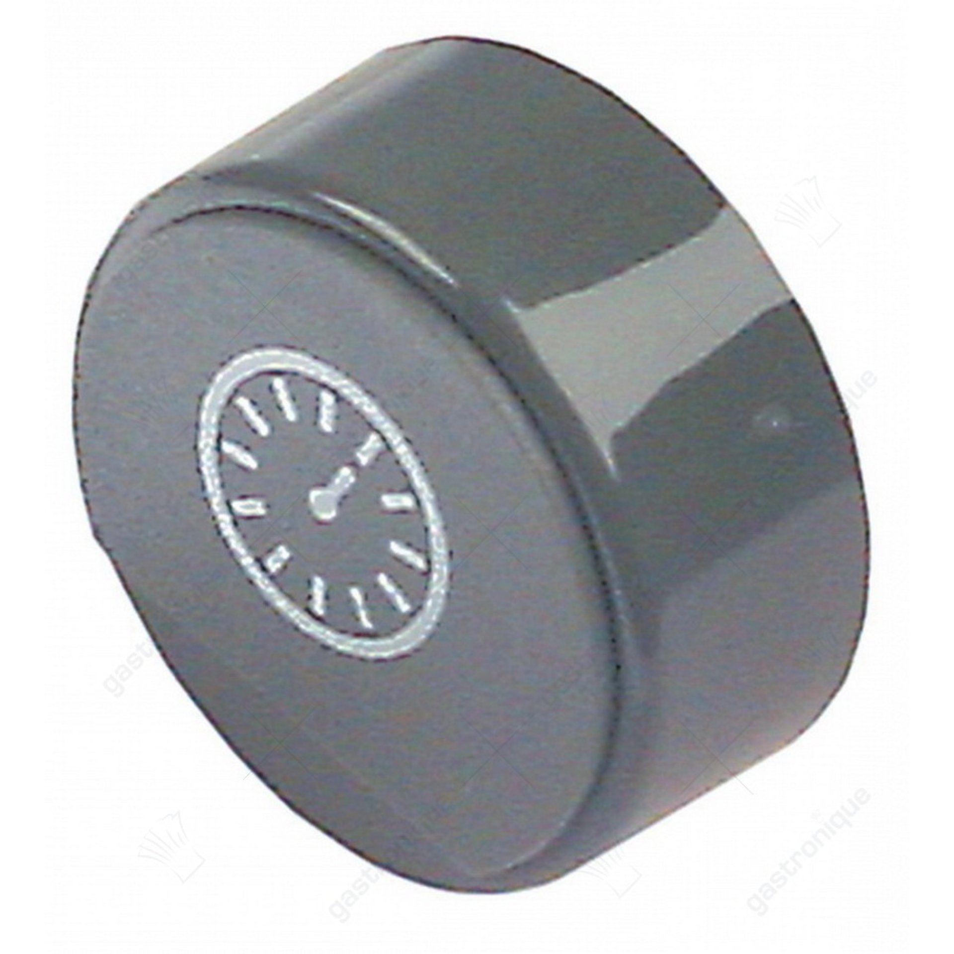 ronde drukknop grijs ø 23 mm cyclus - afbeelding 1