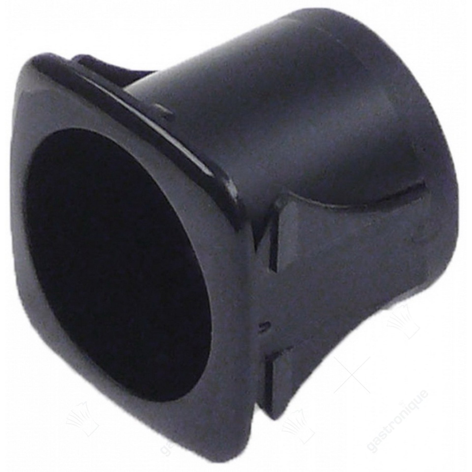 Elementhalter Größe 25x25mm ID ø 21,4mm schwarz - Bild 1