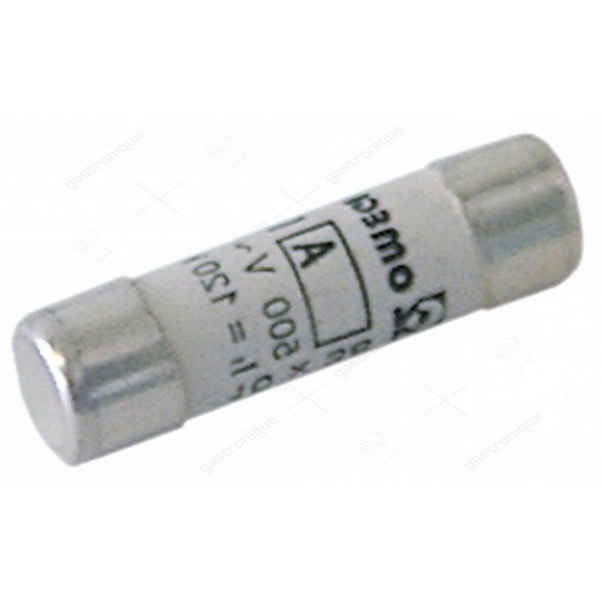 fijnzekering grootte ø10x38mm 2A maximale spanning 500V type gI snel vpe 10stuk - afbeelding 1