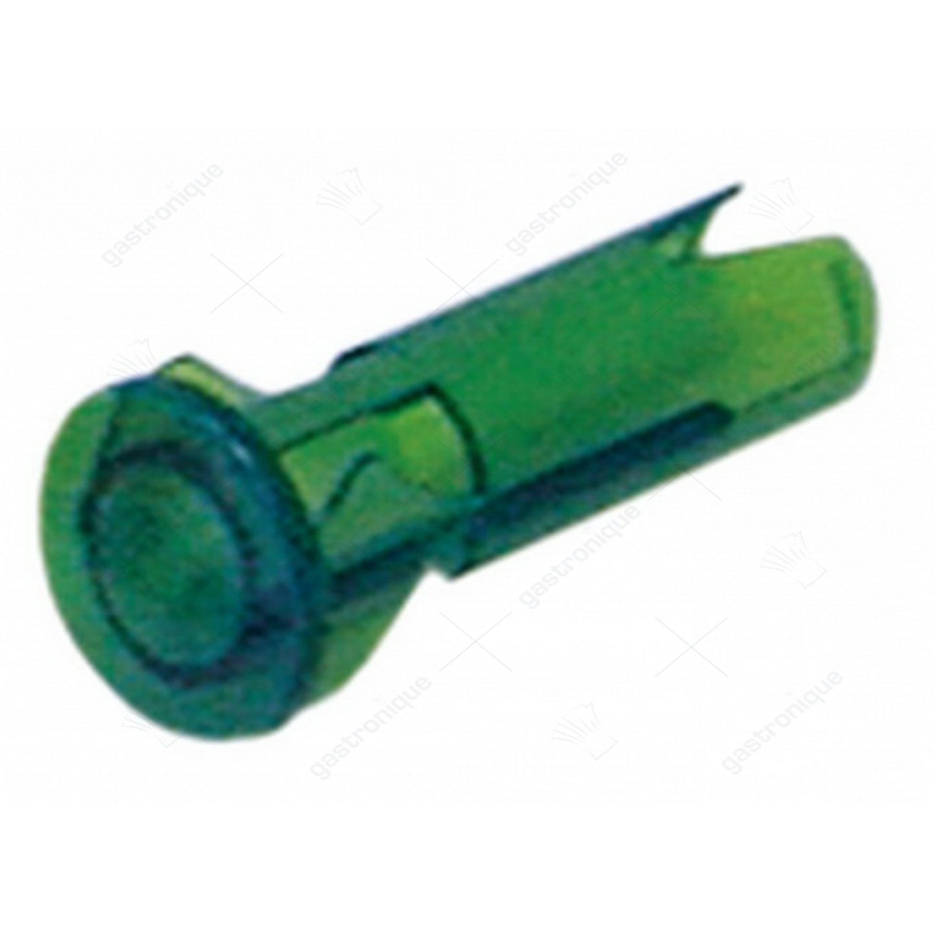 douille de lampe signalisation taille d'installation ø10mm verte ronde vpe 1 pièce - image 1