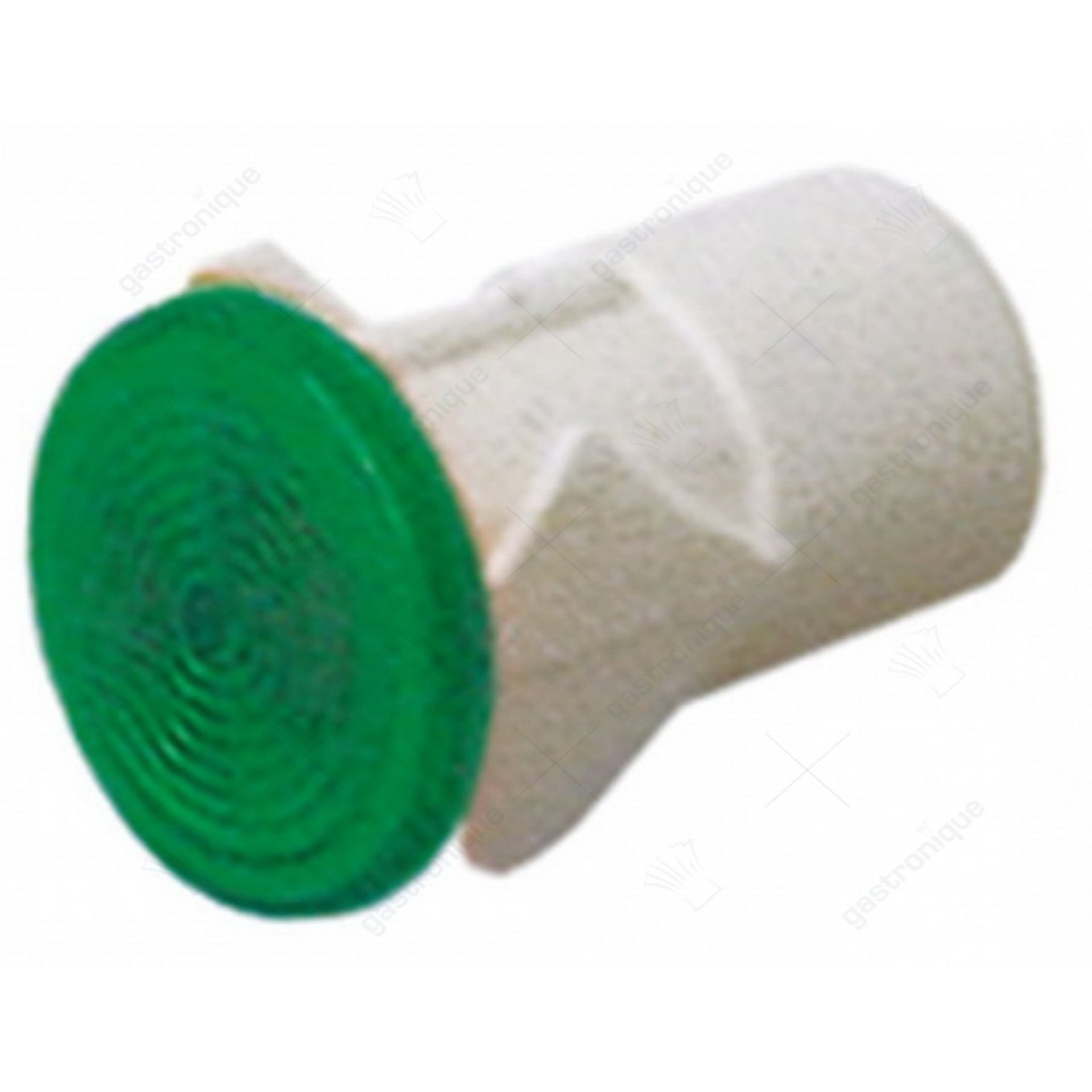 signaallampfitting inbouwmaat ø12mm groen rond vpe 1stuk - afbeelding 1