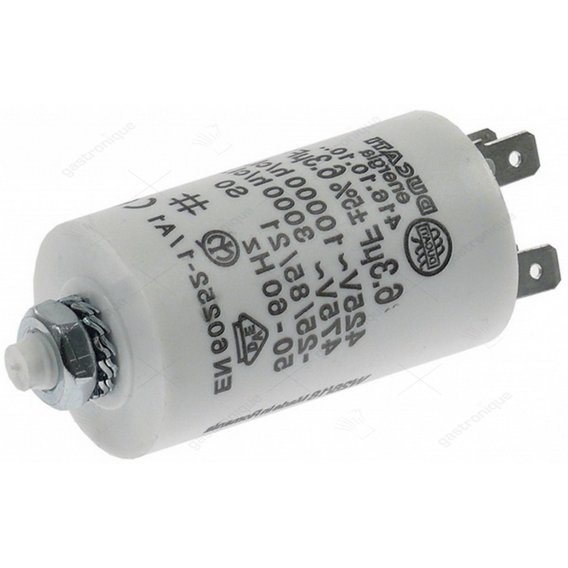 Betriebskondensator 6,3µF 450V Becherkondensator Toleranz 5% 50/60Hz - Bild 2