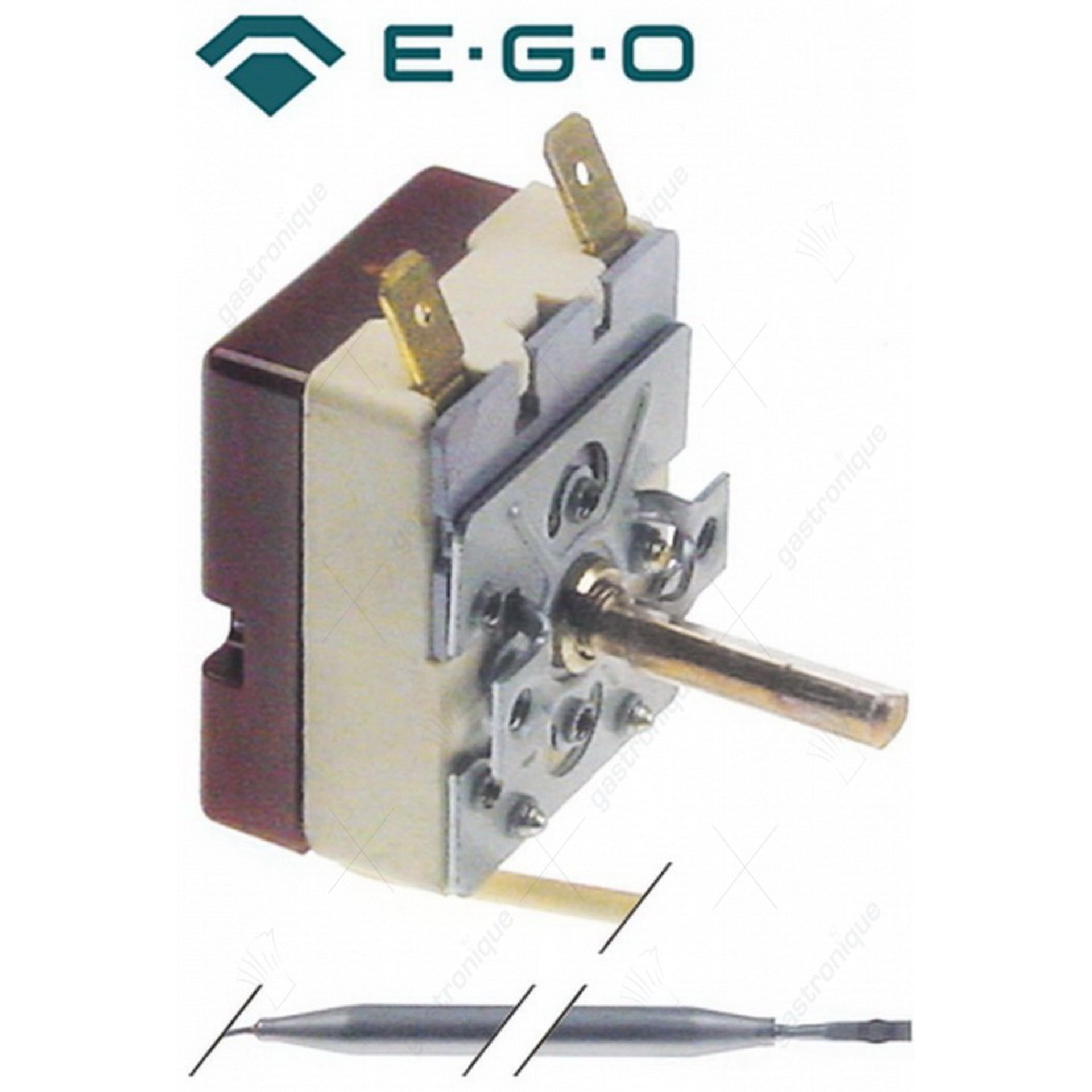 thermostaat enkelfase 30-110°c - afbeelding 1