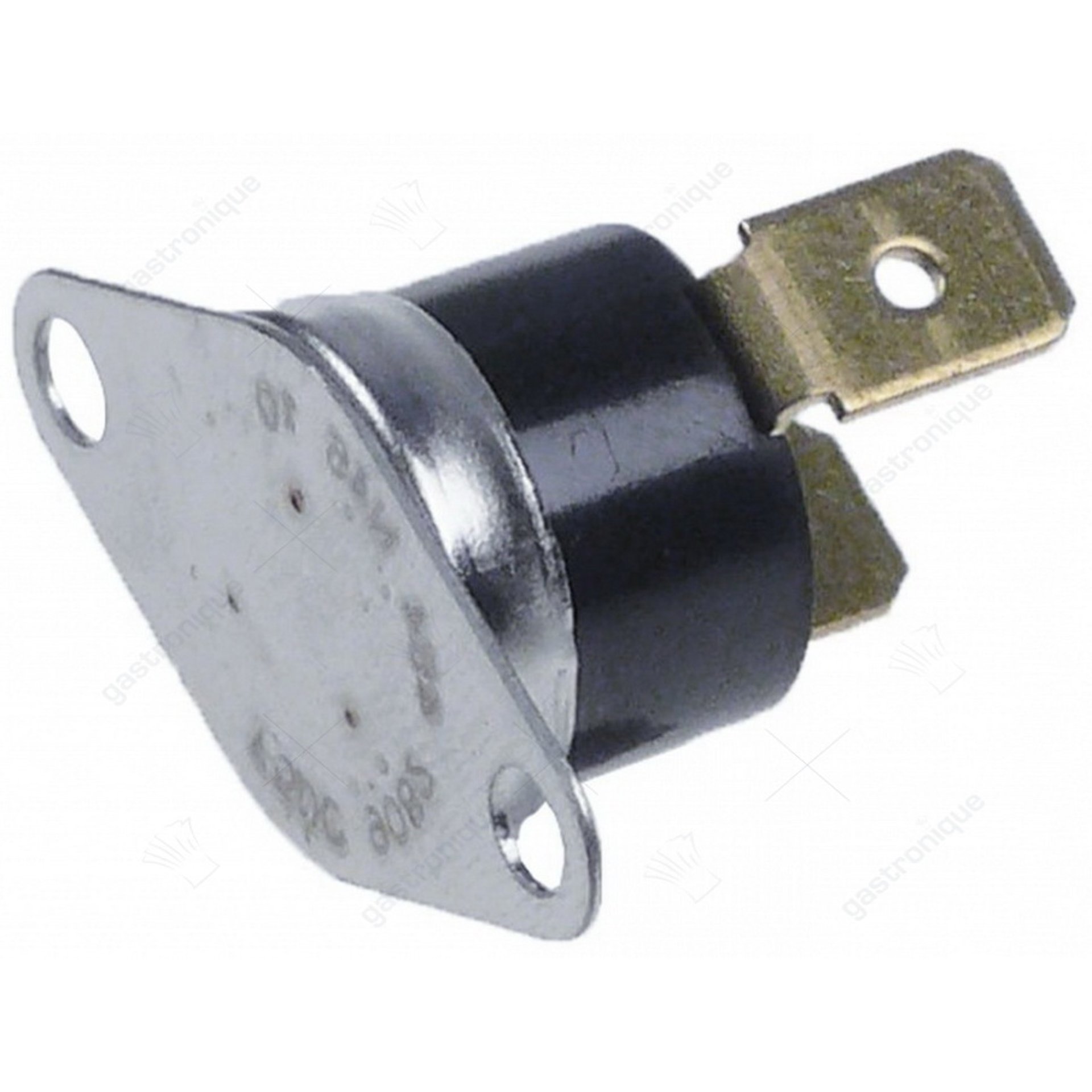 clixonthermostaat LA 23,5mm inschakeltemp. 50°C 1NO 10A aansluiting F6,3 - afbeelding 1