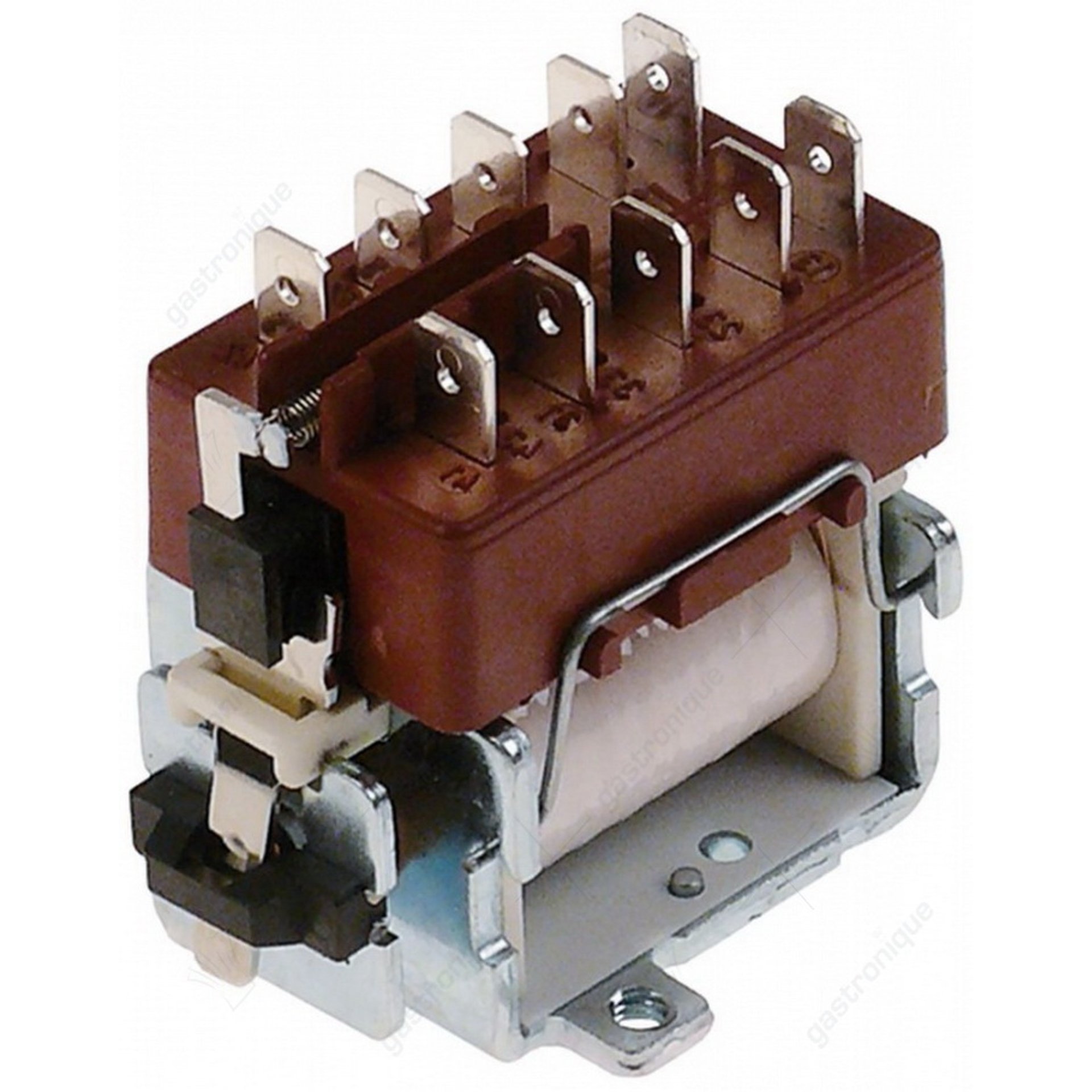 relay 230V main contact 3NO/1NC auxiliary contact button ø70mm (227-piece) - image 1