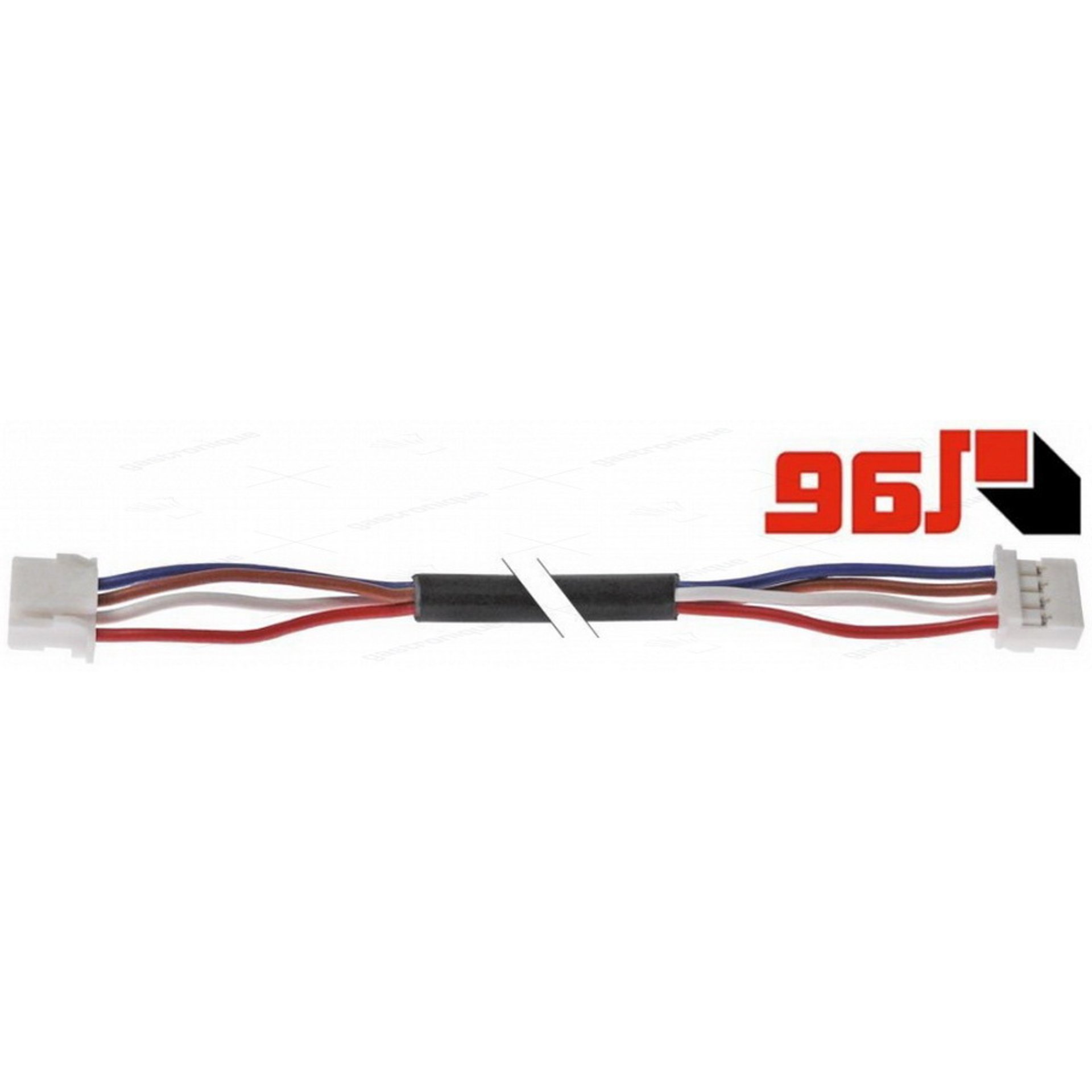 Kabel 4 Drähte mit Steckverbindern 2m - Bild 1
