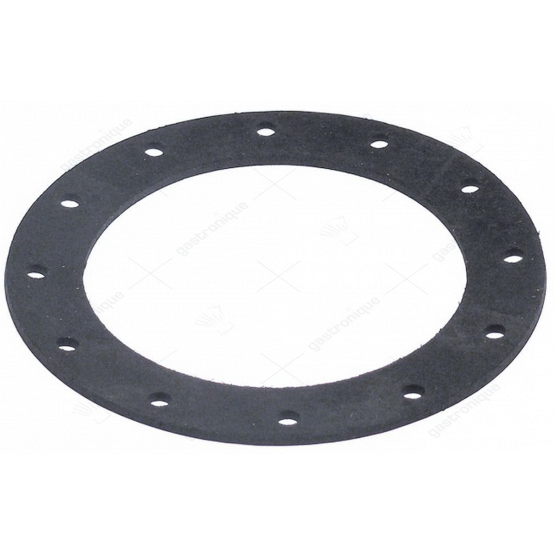 vlakpakking ID ø 102mm AD ø 144mm LA 33mm gat ø 6mm EPDM voor verwarmingslelement - afbeelding 1