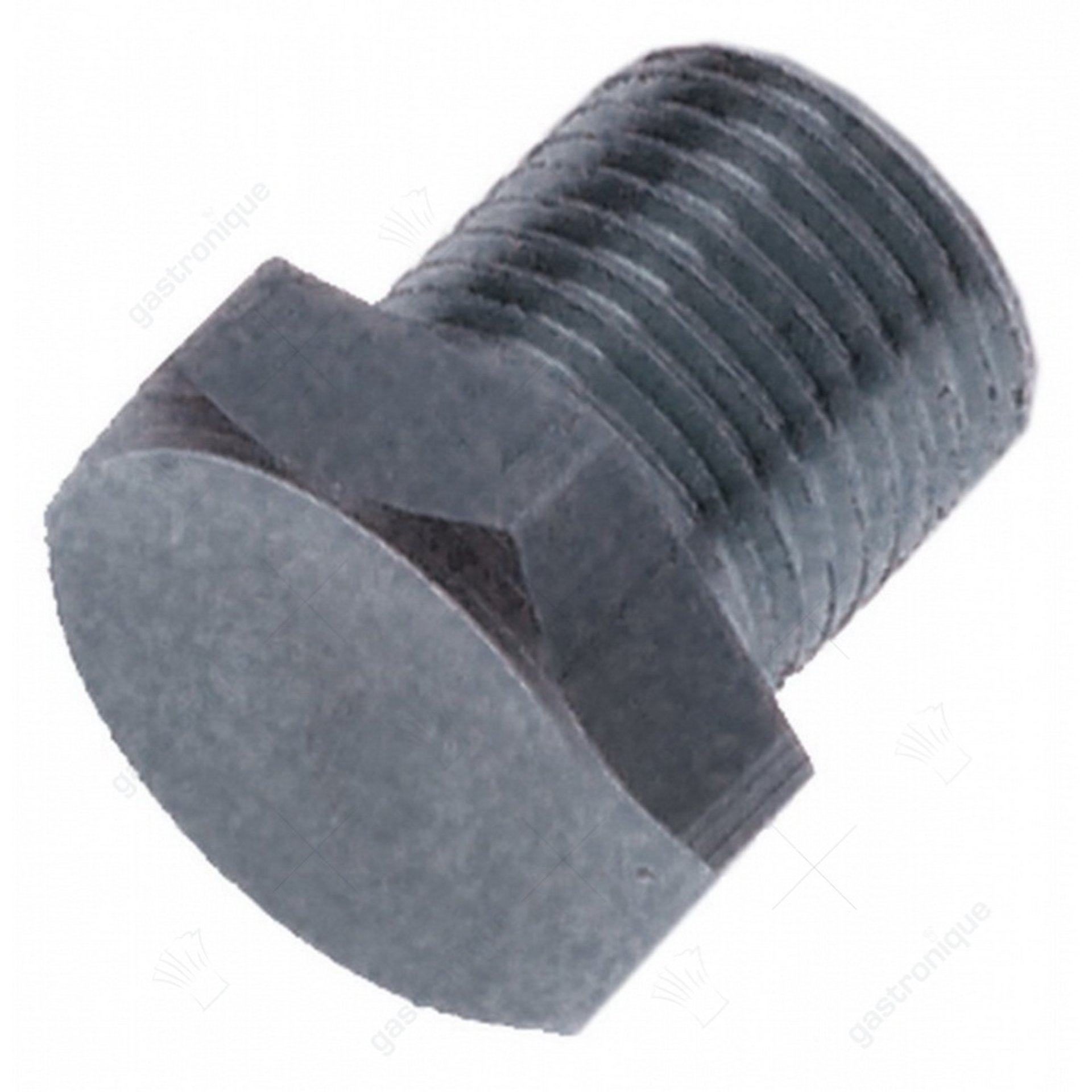 fil de vis 1/8" avec fil d'étanchéité L 15mm V2A SB 13 épaisseur de tête 4mm - image 1