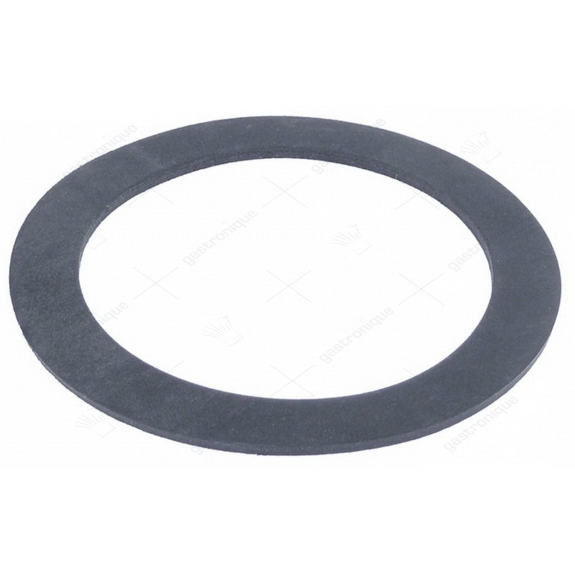 flat gasket rubber OD ø 74mm ID ø 57mm material thickness 2mm pack 1 piece - image 1
