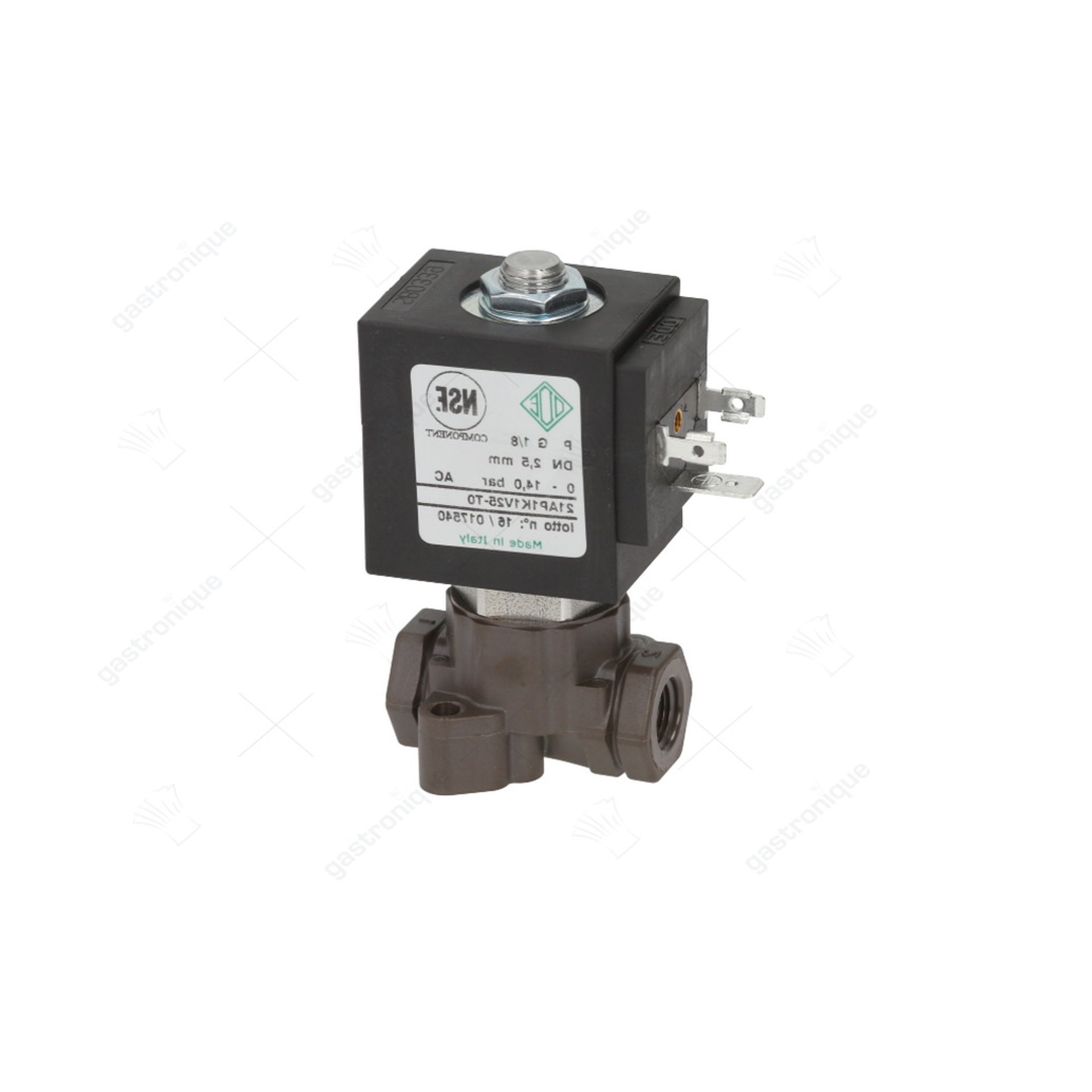 magneetventiel ode 2 weg ø 1/8" 24vac - afbeelding 1