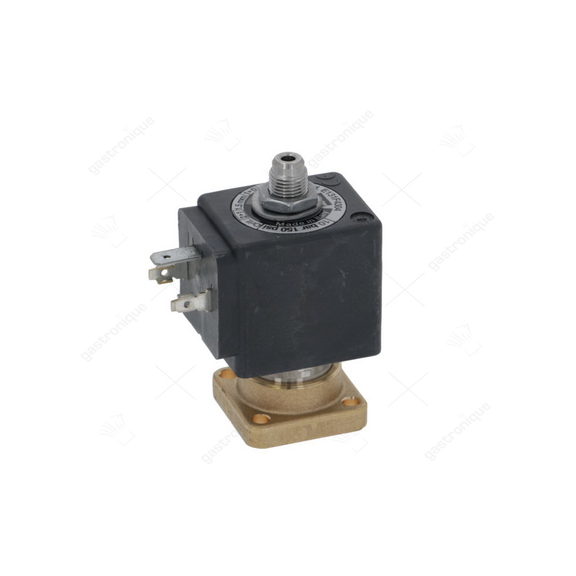magneetventiel 3-weg 230VAC nominale breedte 1,5mm steekbus DIN -10 tot +140°C serie 131F - afbeelding 1