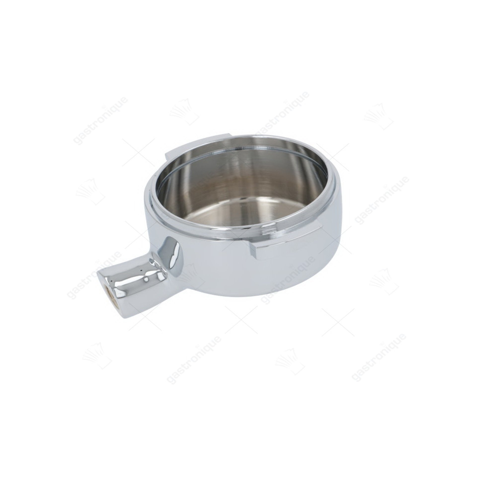 Zeefhouder messing verchroomd BiD ø 62mm uitloop 3/8" greep M10x1,5 hendel schuin - afbeelding 1