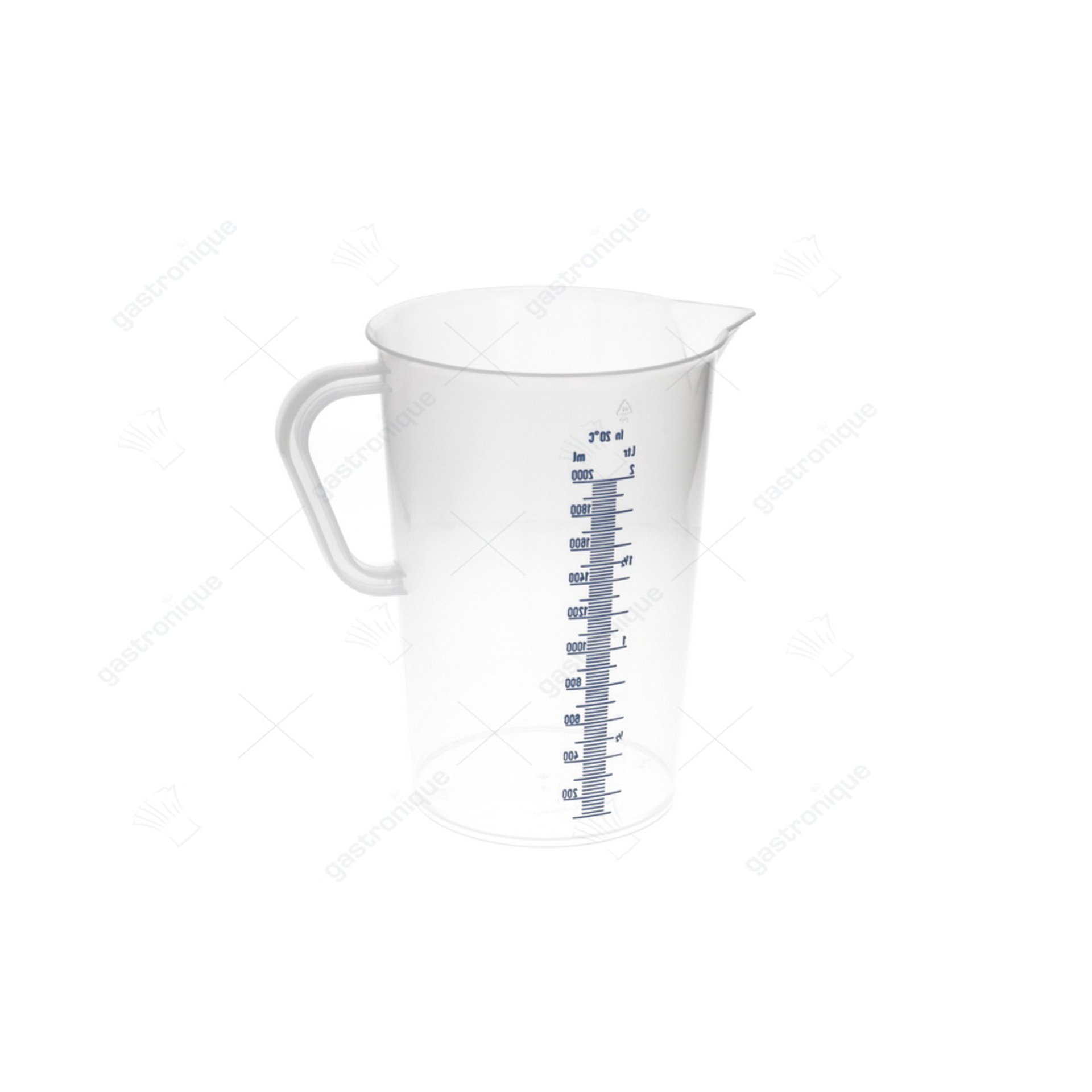 Messkanne Wasser ø 200 h 160 2,0 l - Bild 1