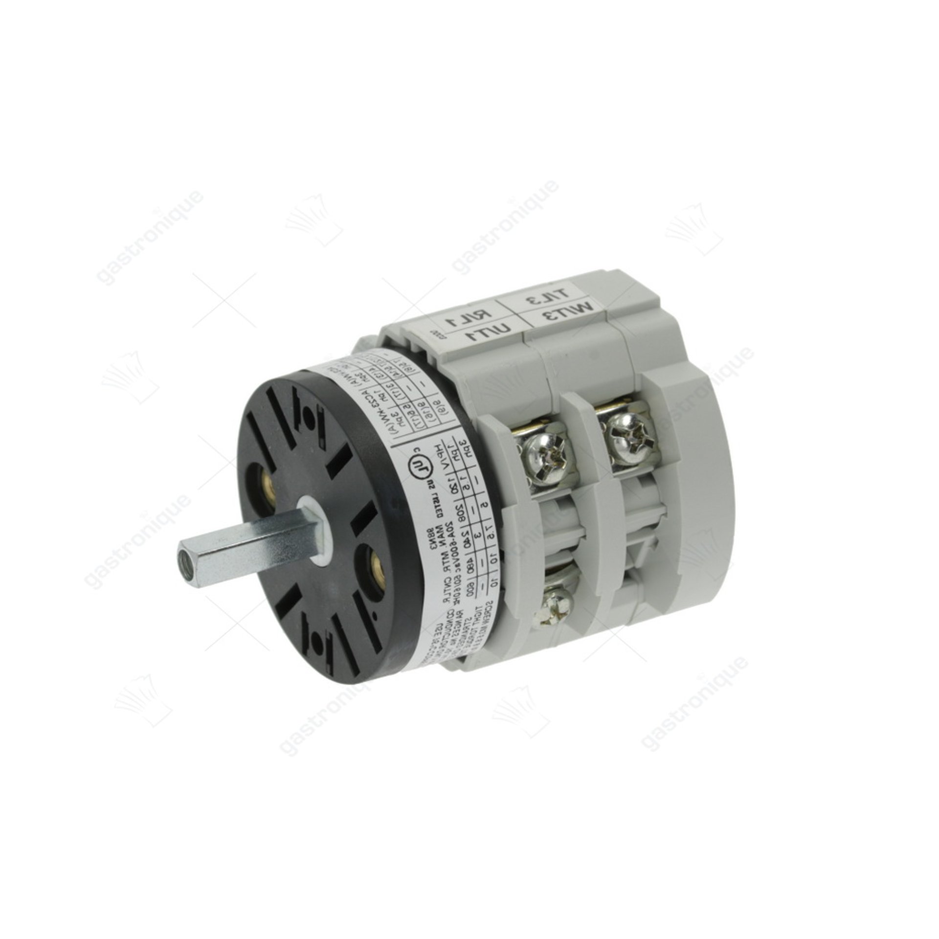 interrupteur rotatif 0-1 position 20a 690v - image 1