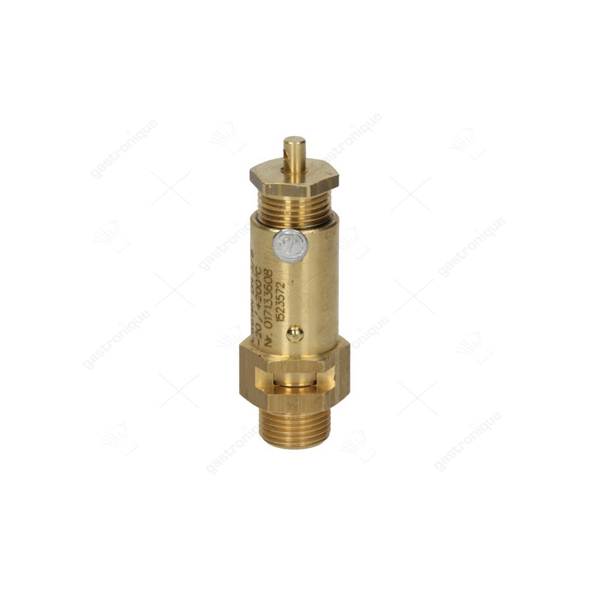 Raccord de soupape de sécurité 3/8" pression d'activation 1,8 bar approuvé CE 0036 - image 1